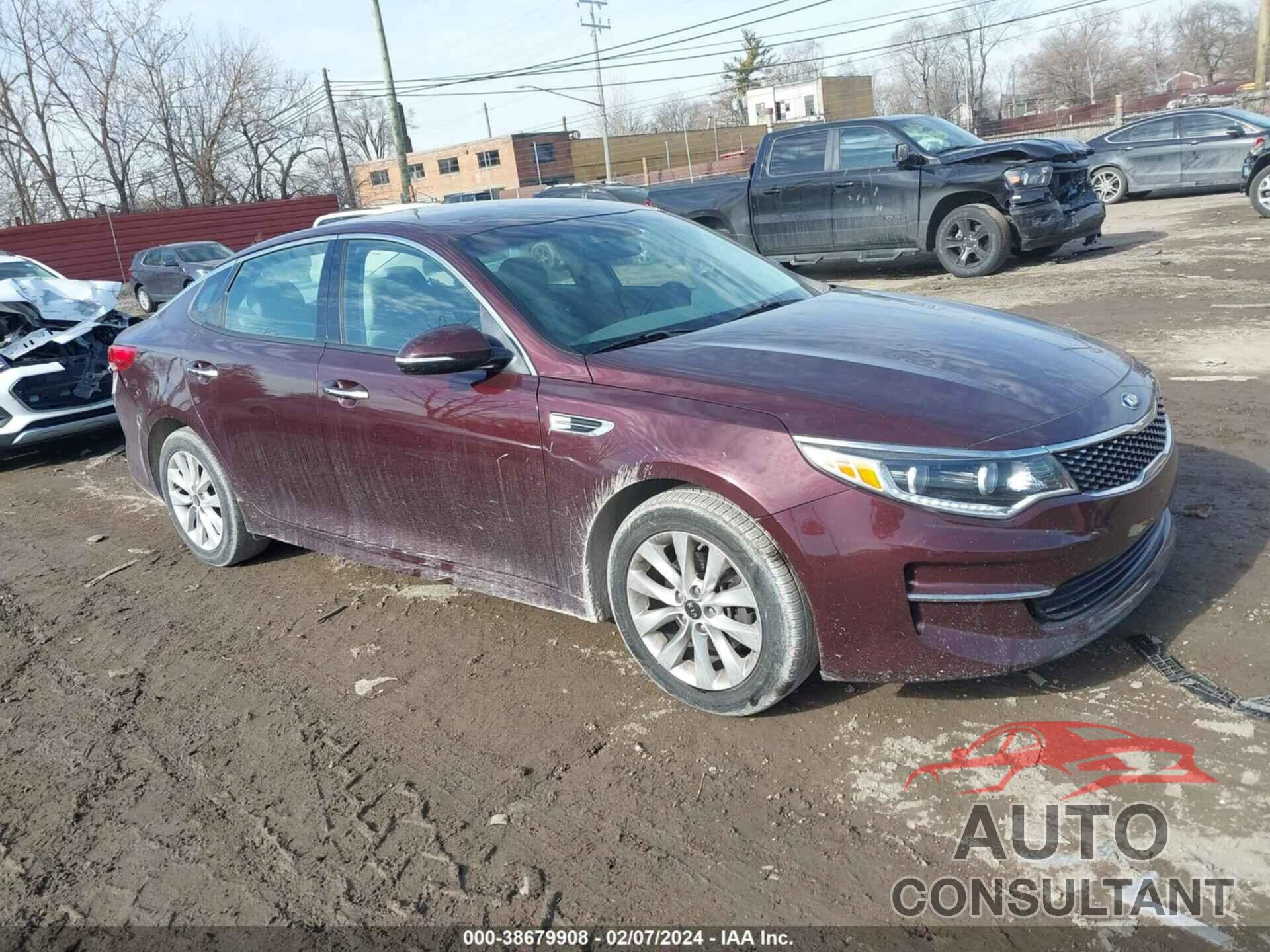 KIA OPTIMA 2016 - 5XXGU4L30GG081378