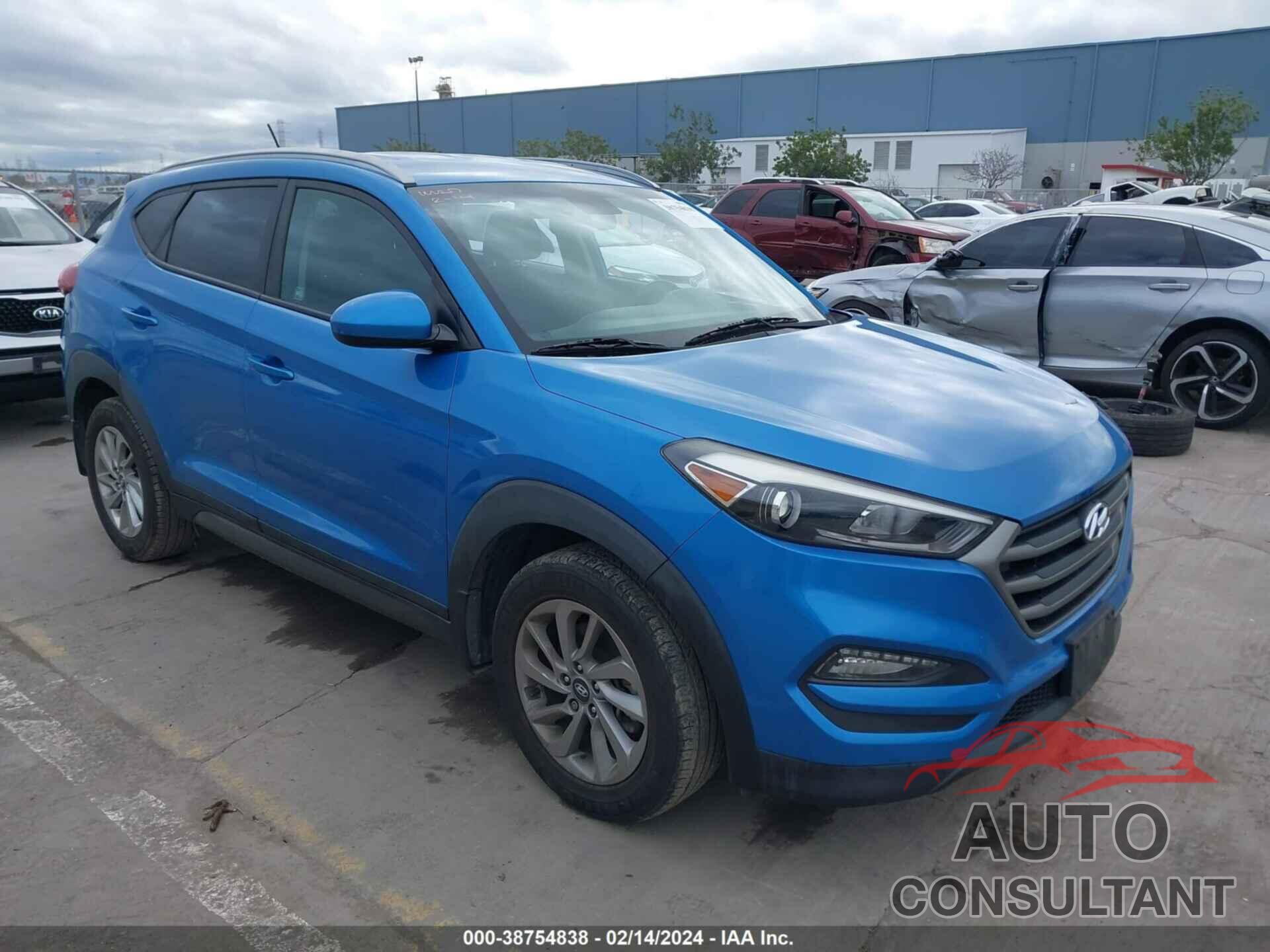 HYUNDAI TUCSON 2016 - KM8J33A42GU199100