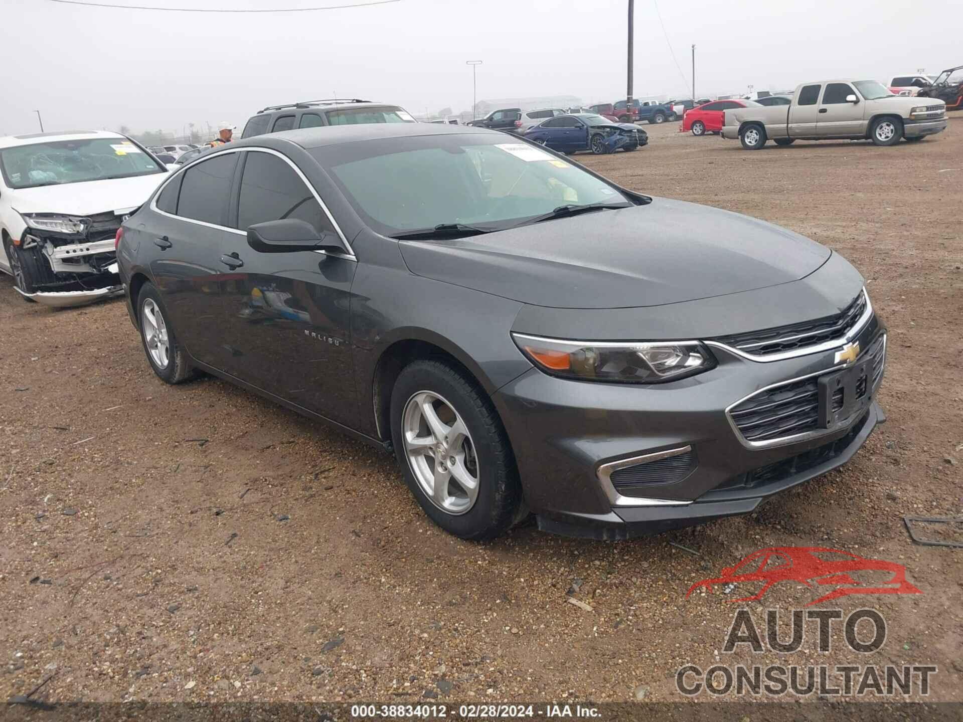 CHEVROLET MALIBU 2017 - 1G1ZB5ST1HF276596