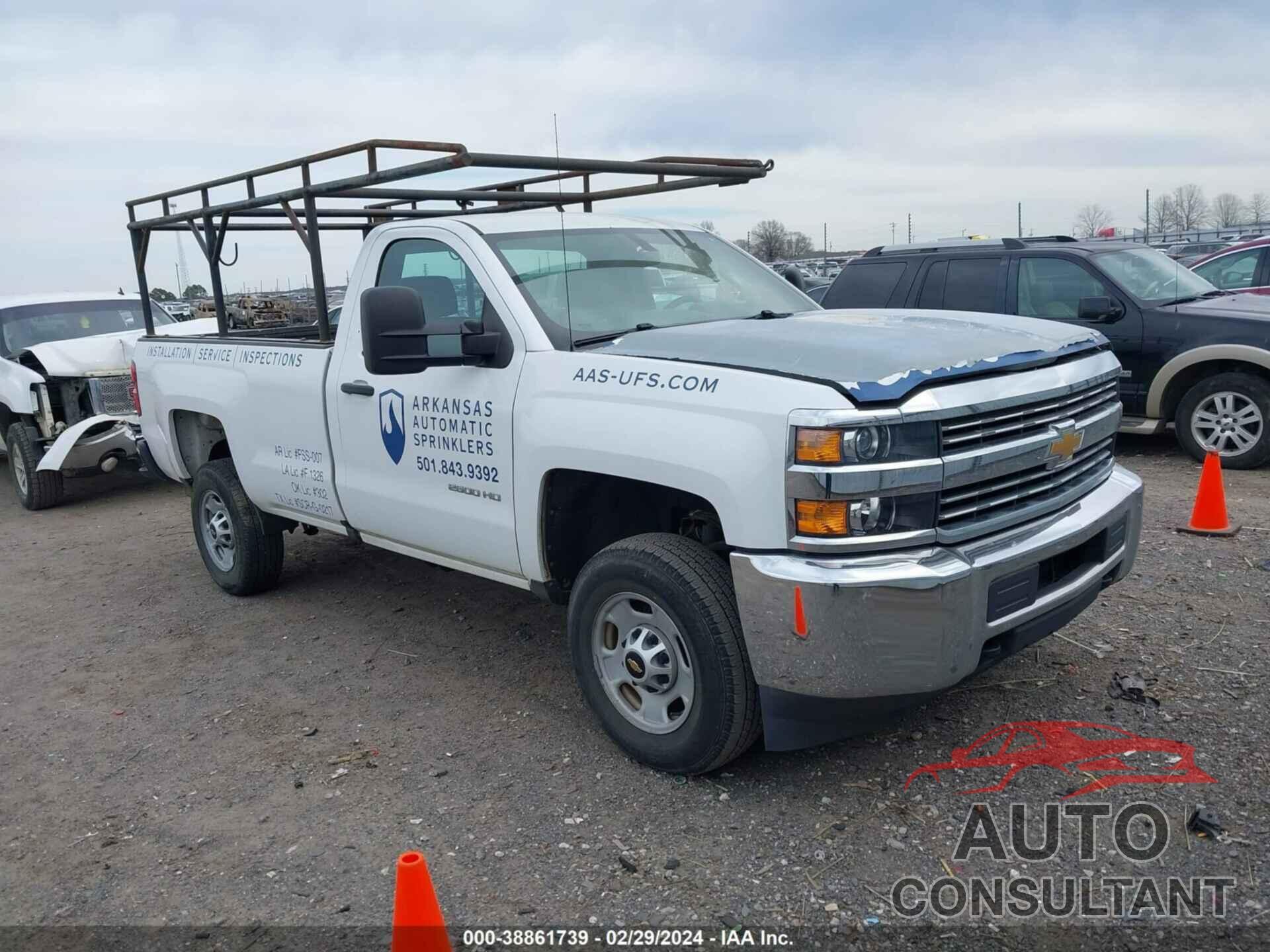 CHEVROLET SILVERADO 2500HD 2018 - 1GC0CUEG8JZ272863