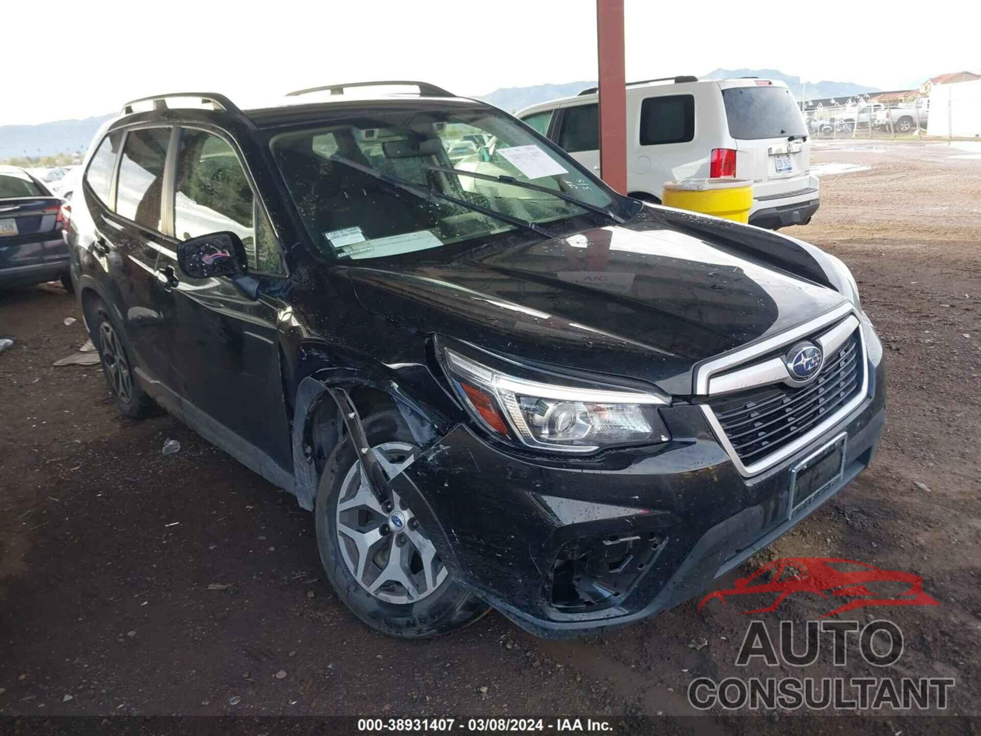 SUBARU FORESTER 2019 - JF2SKAEC1KH436566