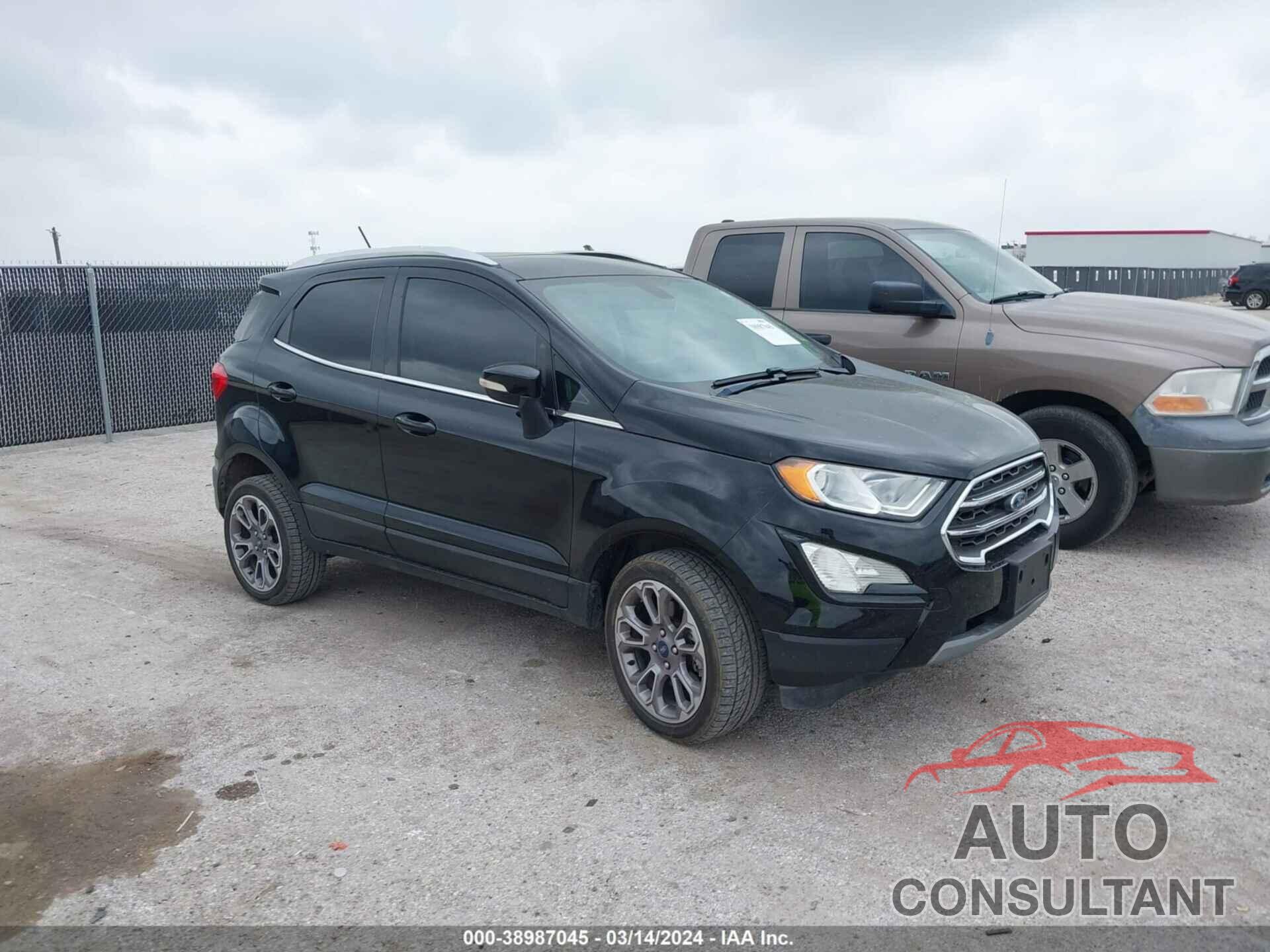 FORD ECOSPORT 2019 - MAJ6S3KL8KC296146