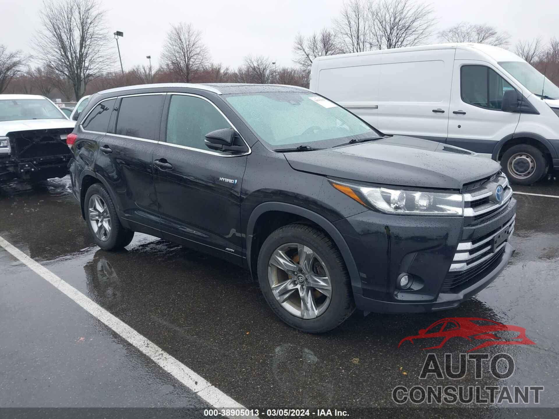 TOYOTA HIGHLANDER HYBRID 2019 - 5TDDGRFH4KS065531