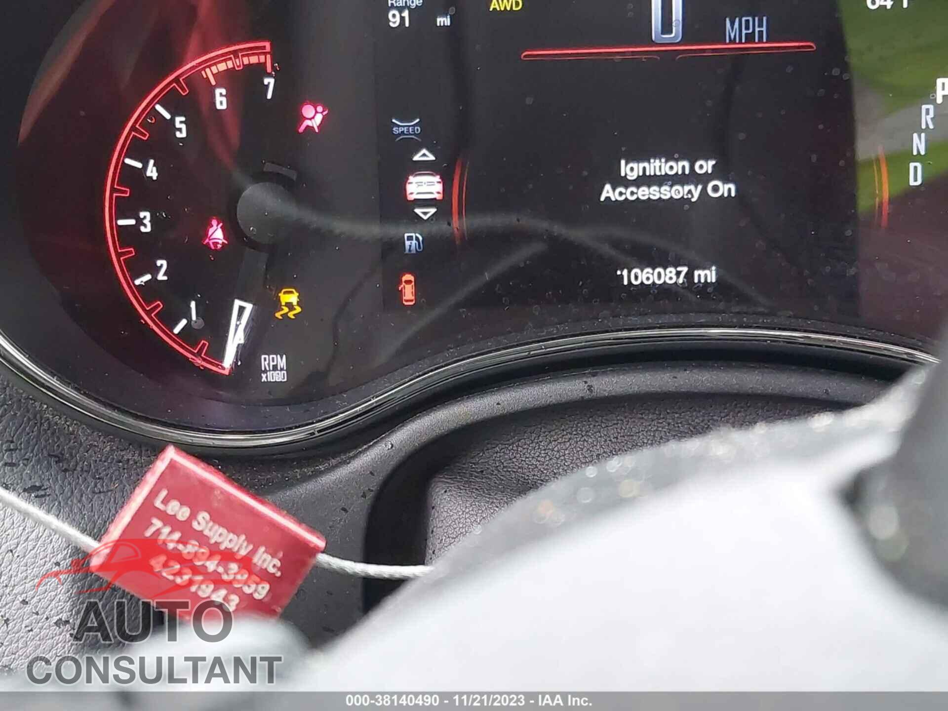 DODGE DURANGO 2019 - 1C4SDJCT1KC817620