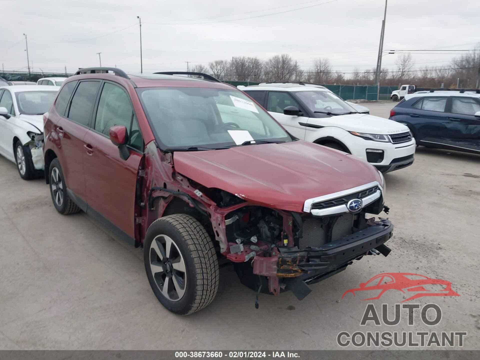 SUBARU FORESTER 2017 - JF2SJAEC0HH466010