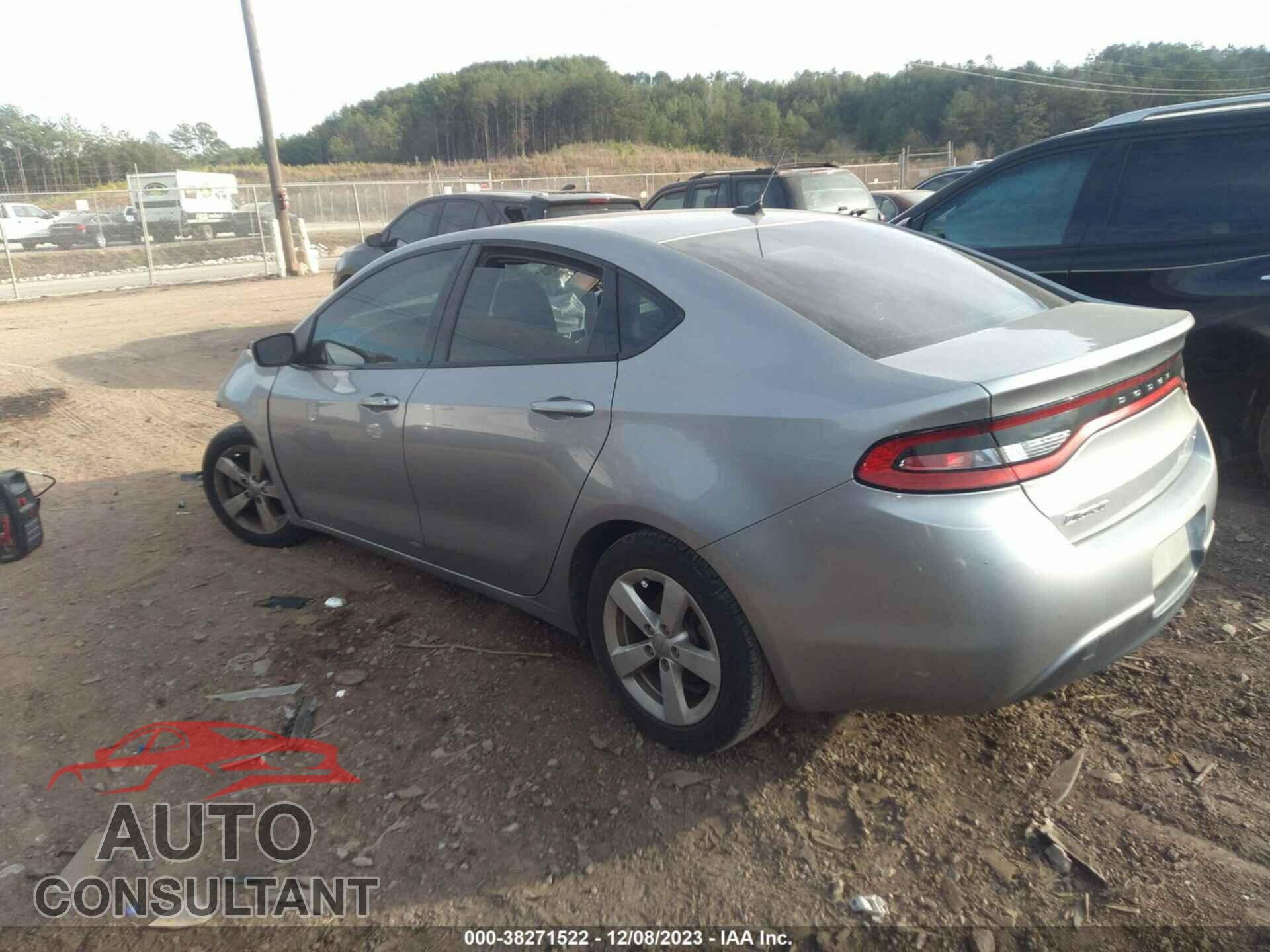 DODGE DART 2015 - 1C3CDFBBXFD309242