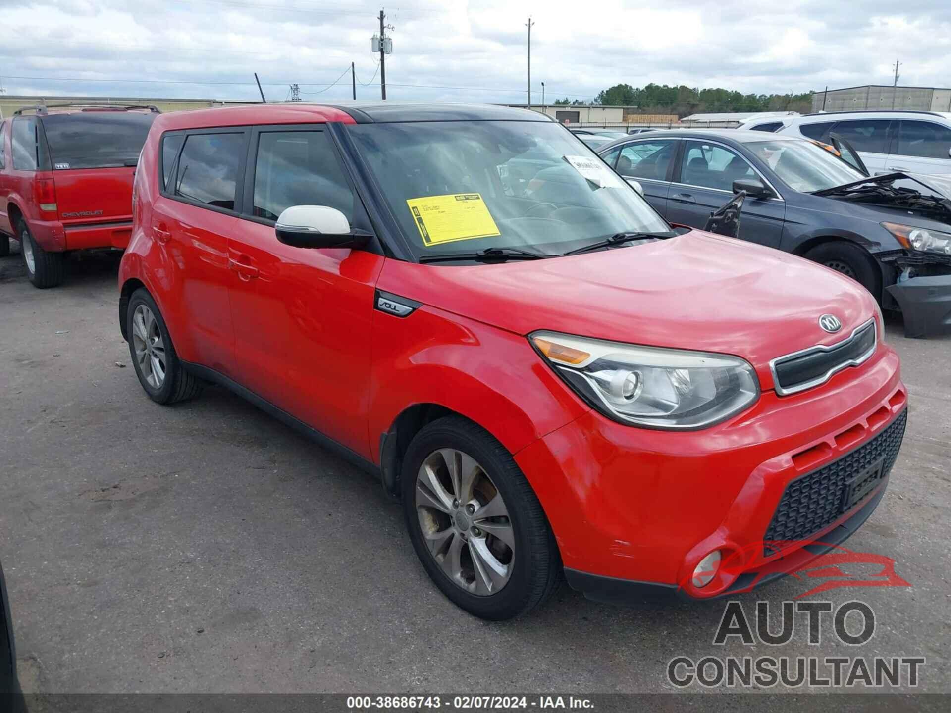 KIA SOUL 2016 - KNDJX3A58G7829959