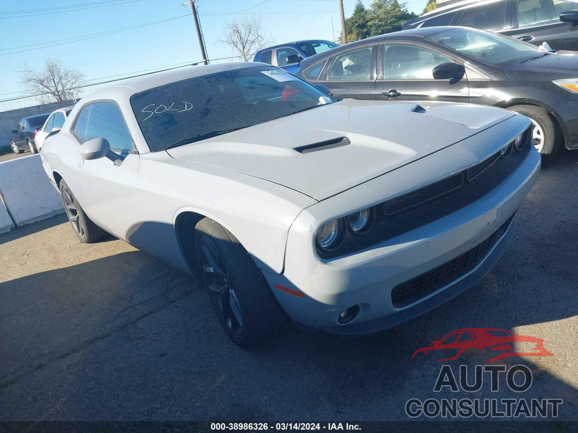 DODGE CHALLENGER 2021 - 2C3CDZAG0MH501557