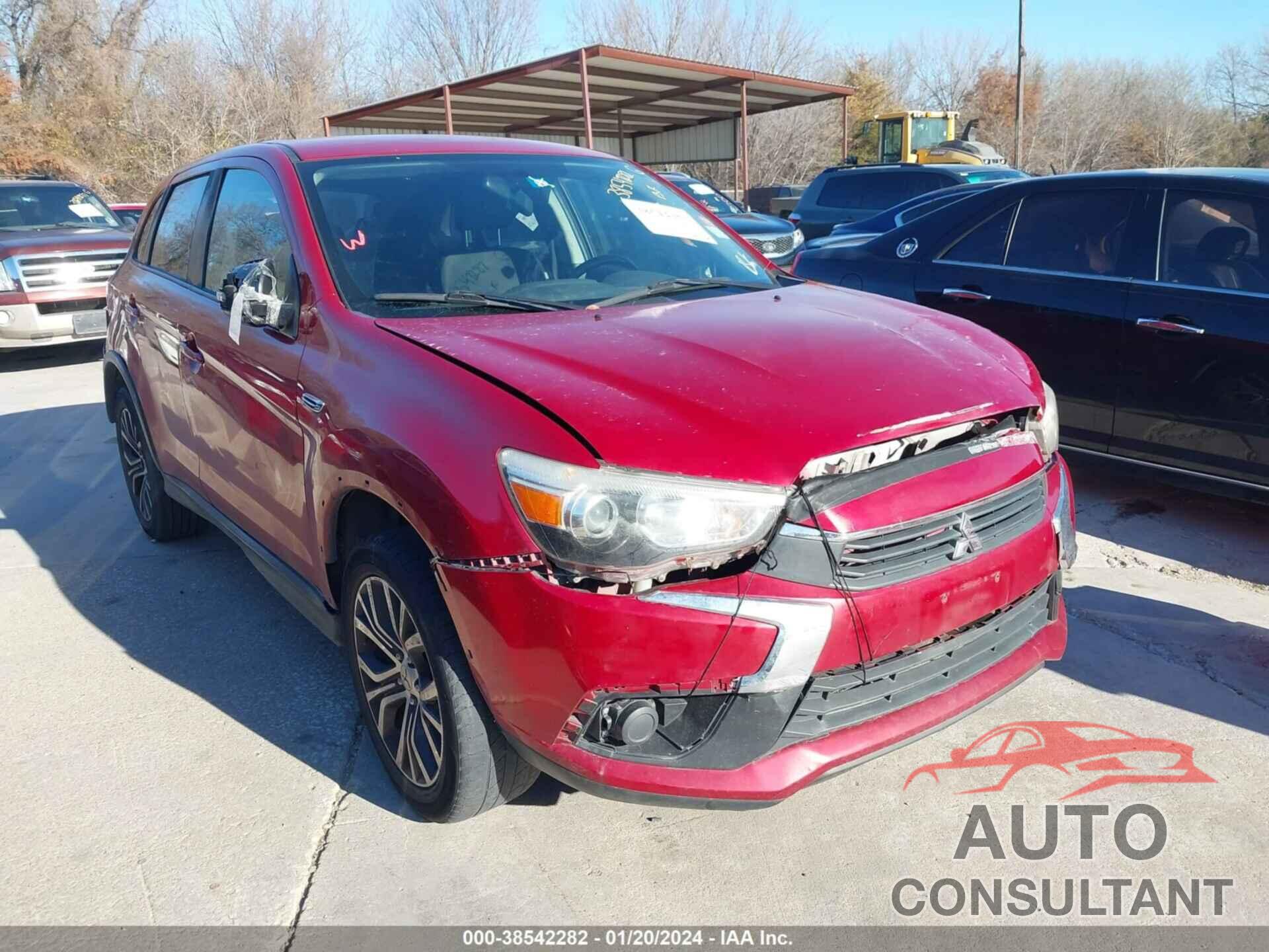 MITSUBISHI OUTLANDER SPORT 2016 - JA4AP3AU7GZ064880