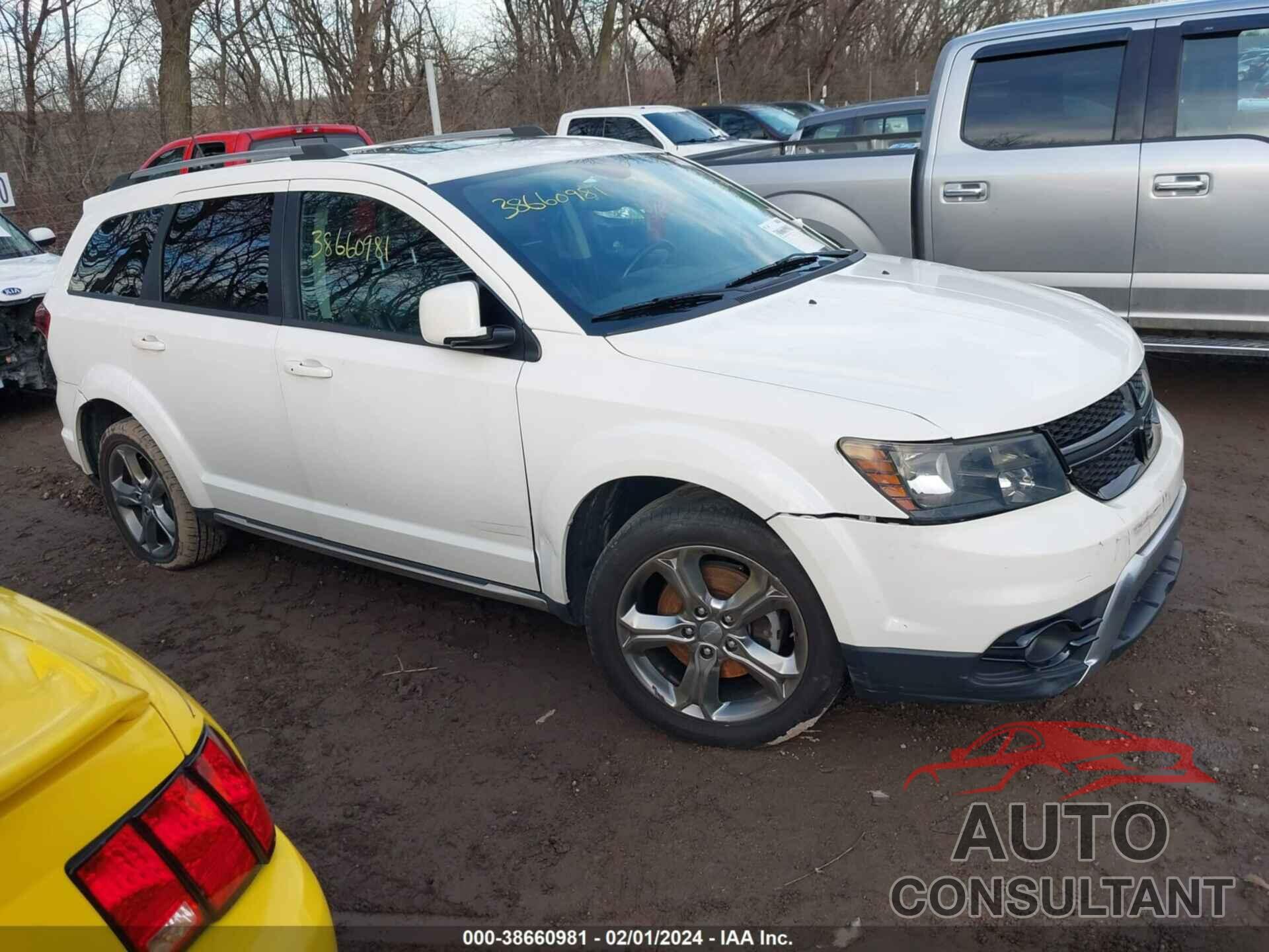 DODGE JOURNEY 2017 - 3C4PDCGB4HT564101