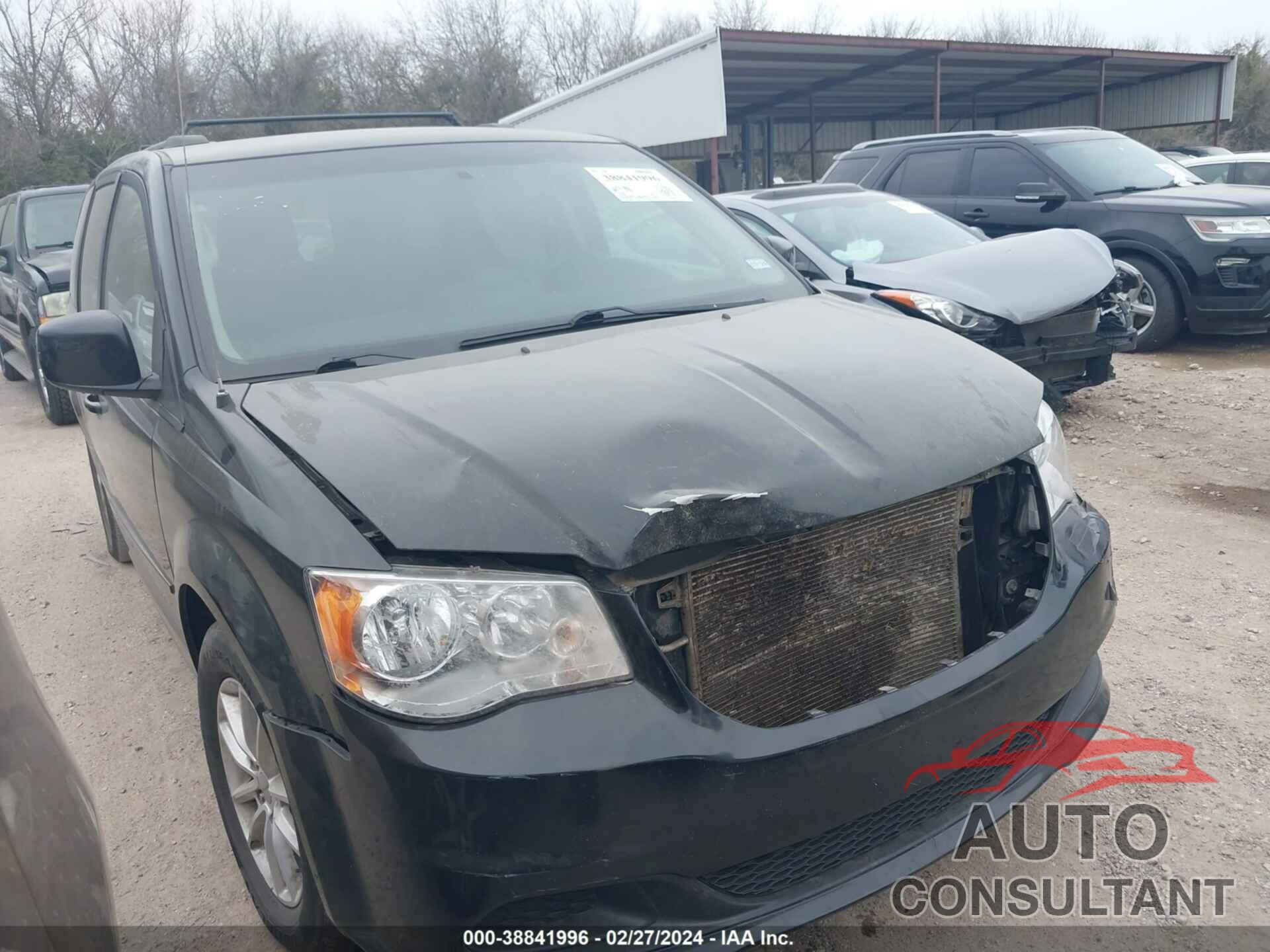 DODGE GRAND CARAVAN 2016 - 2C4RDGCG9GR344701