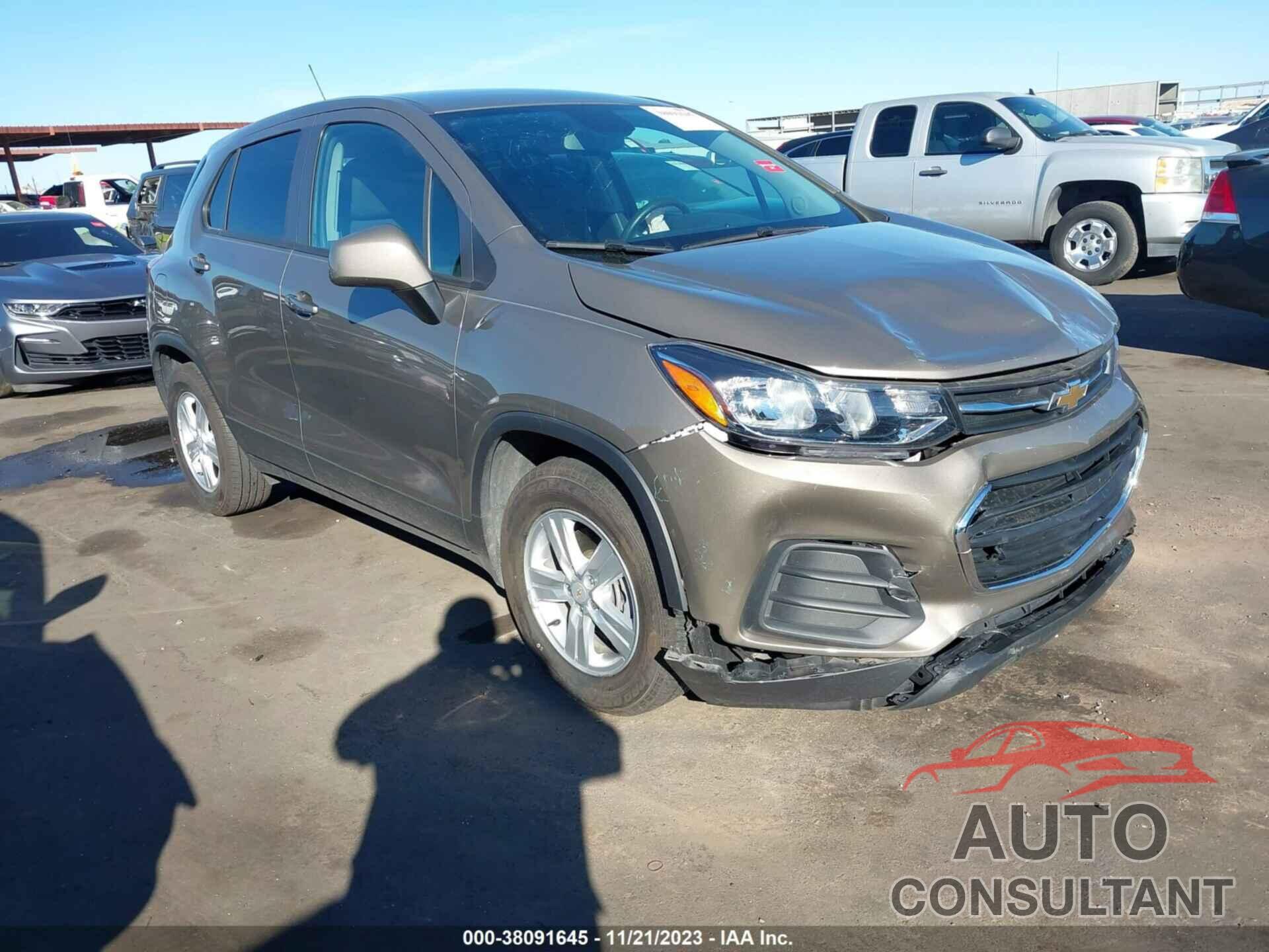 CHEVROLET TRAX 2020 - KL7CJKSB3LB343864