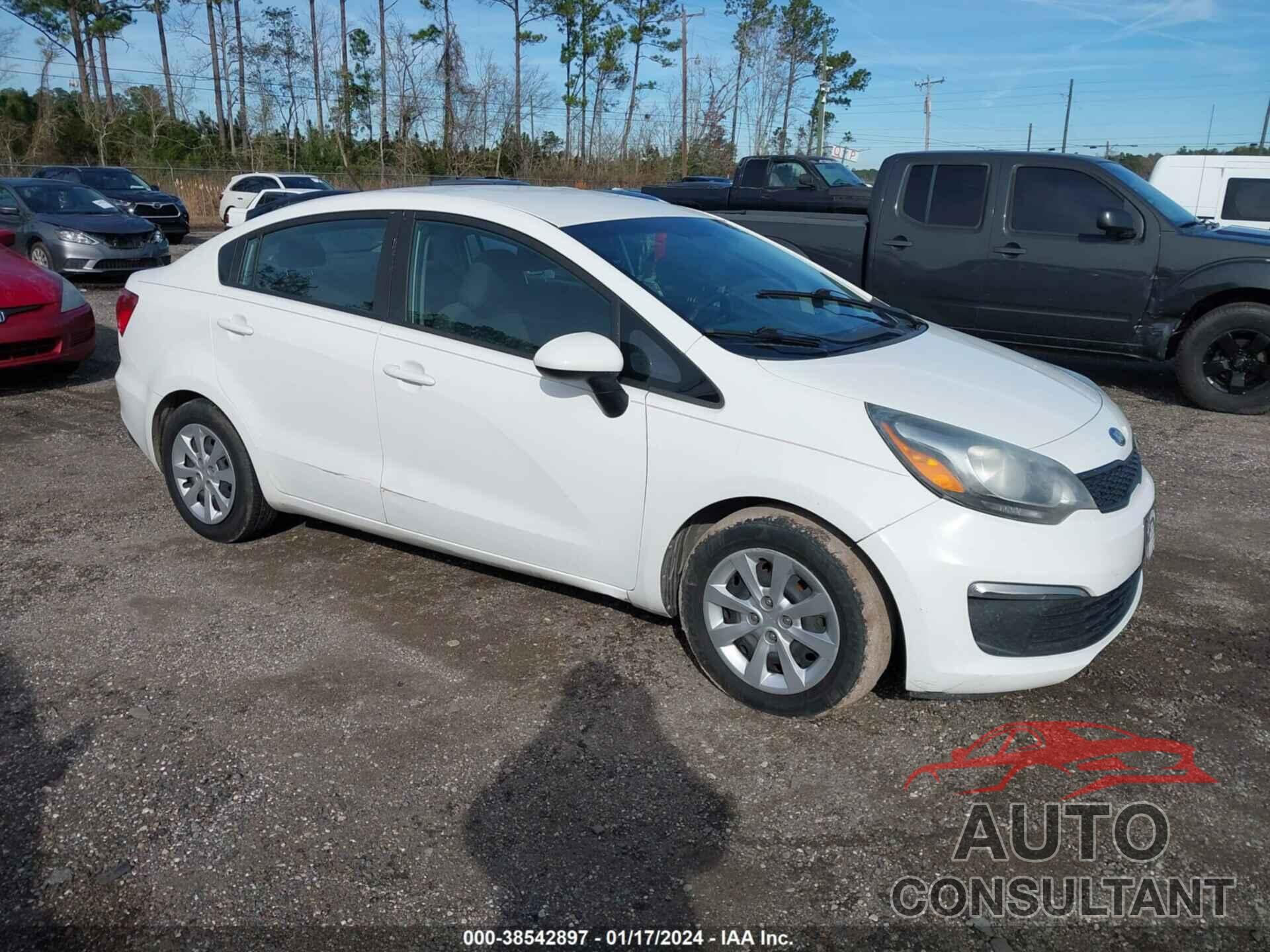 KIA RIO 2016 - KNADM4A36G6688273