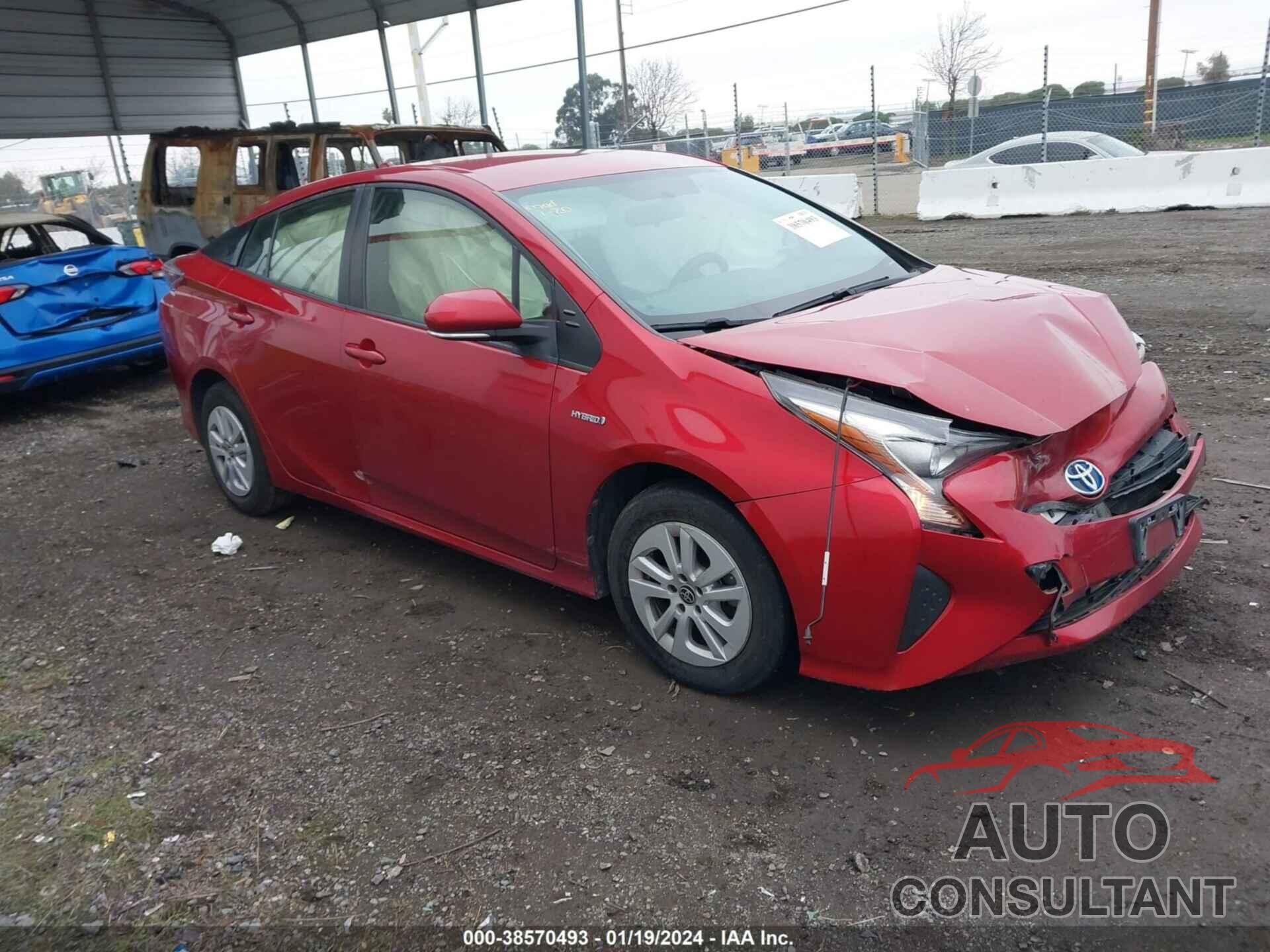 TOYOTA PRIUS 2016 - JTDKBRFU9G3528243