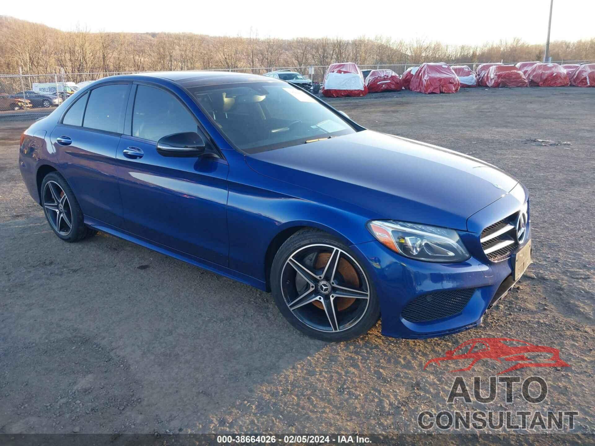 MERCEDES-BENZ C 300 2017 - 55SWF4KB5HU216176