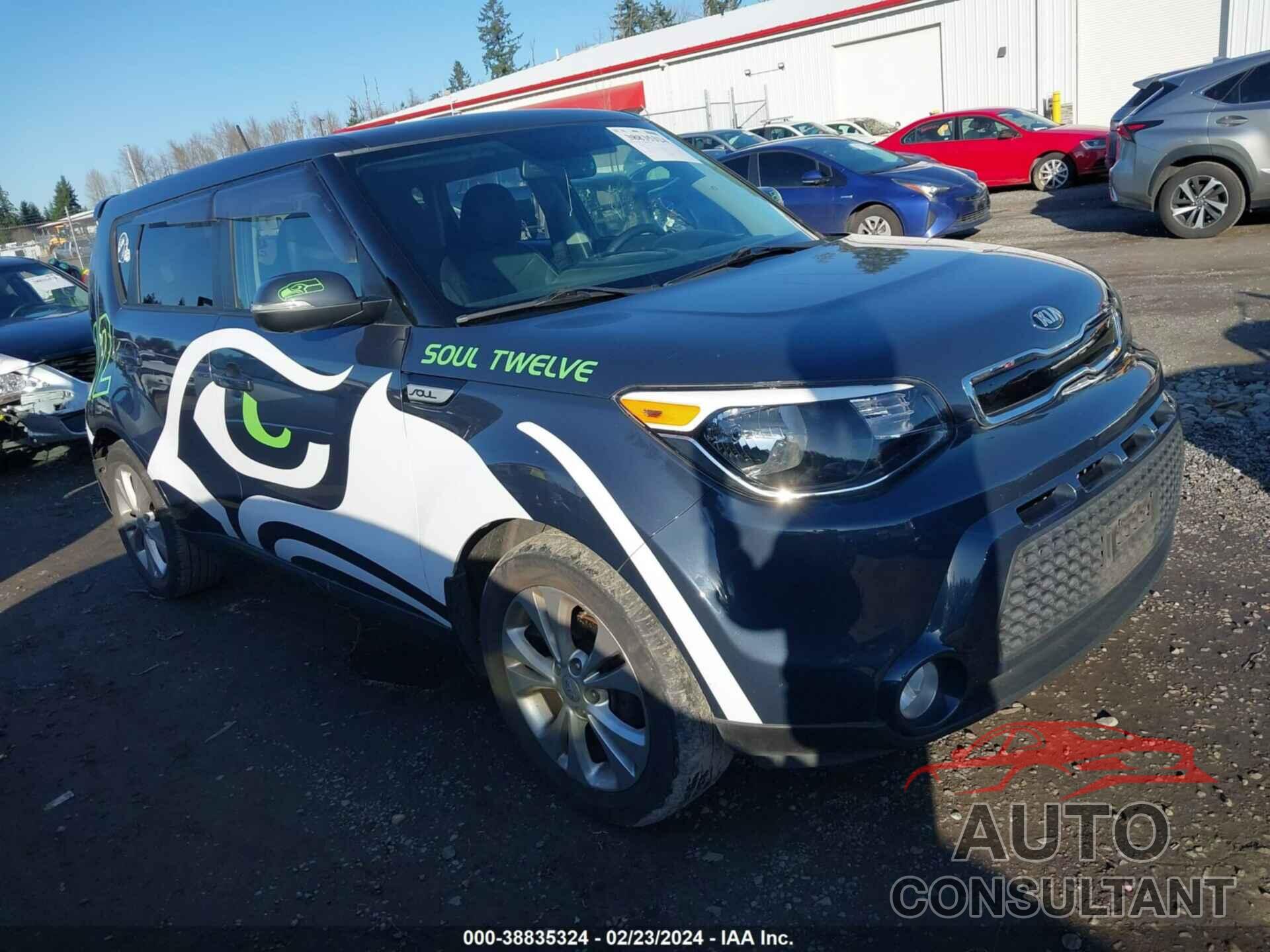 KIA SOUL 2016 - KNDJX3A57G7248422