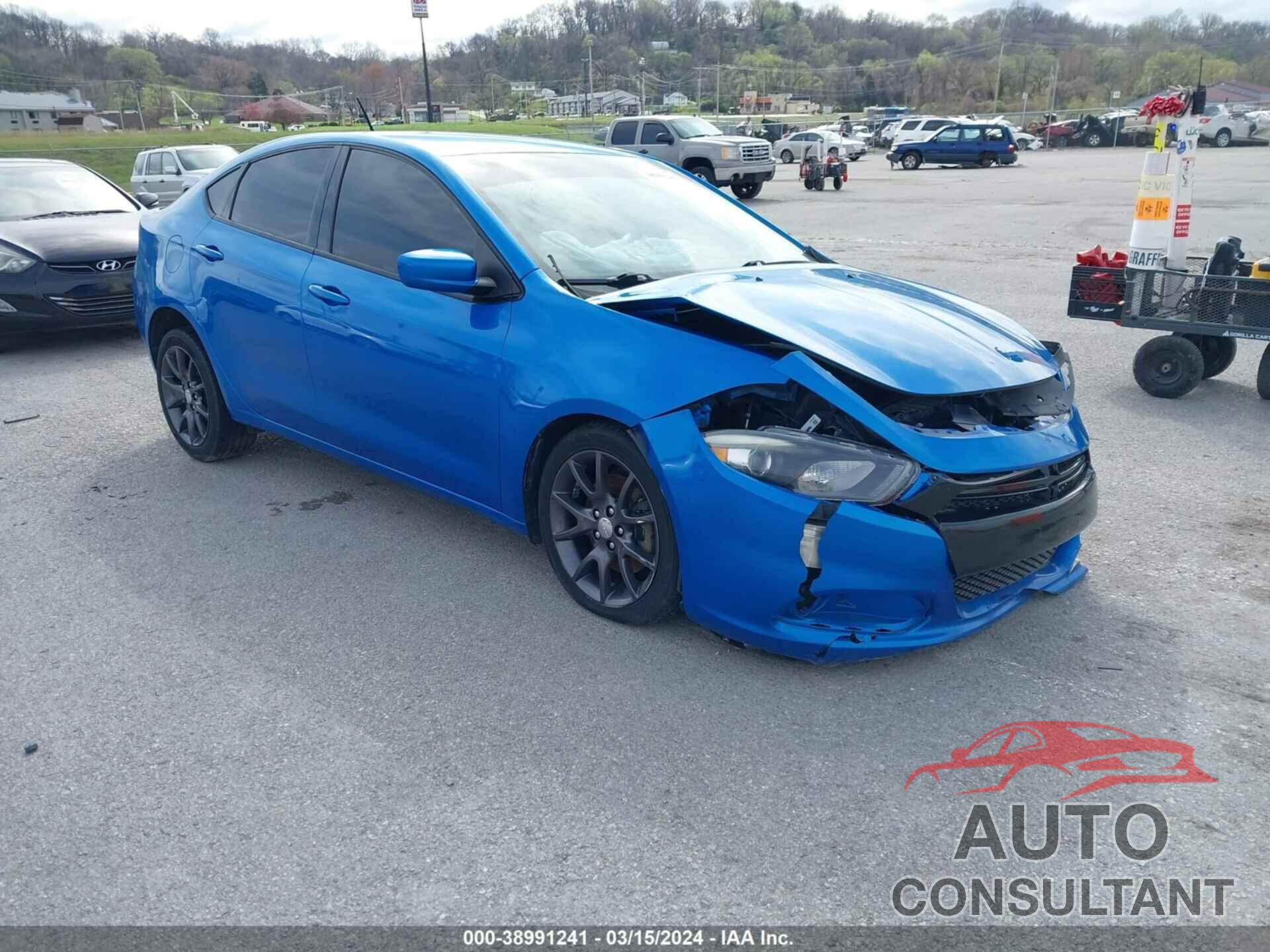 DODGE DART 2016 - 1C3CDFAA2GD516640