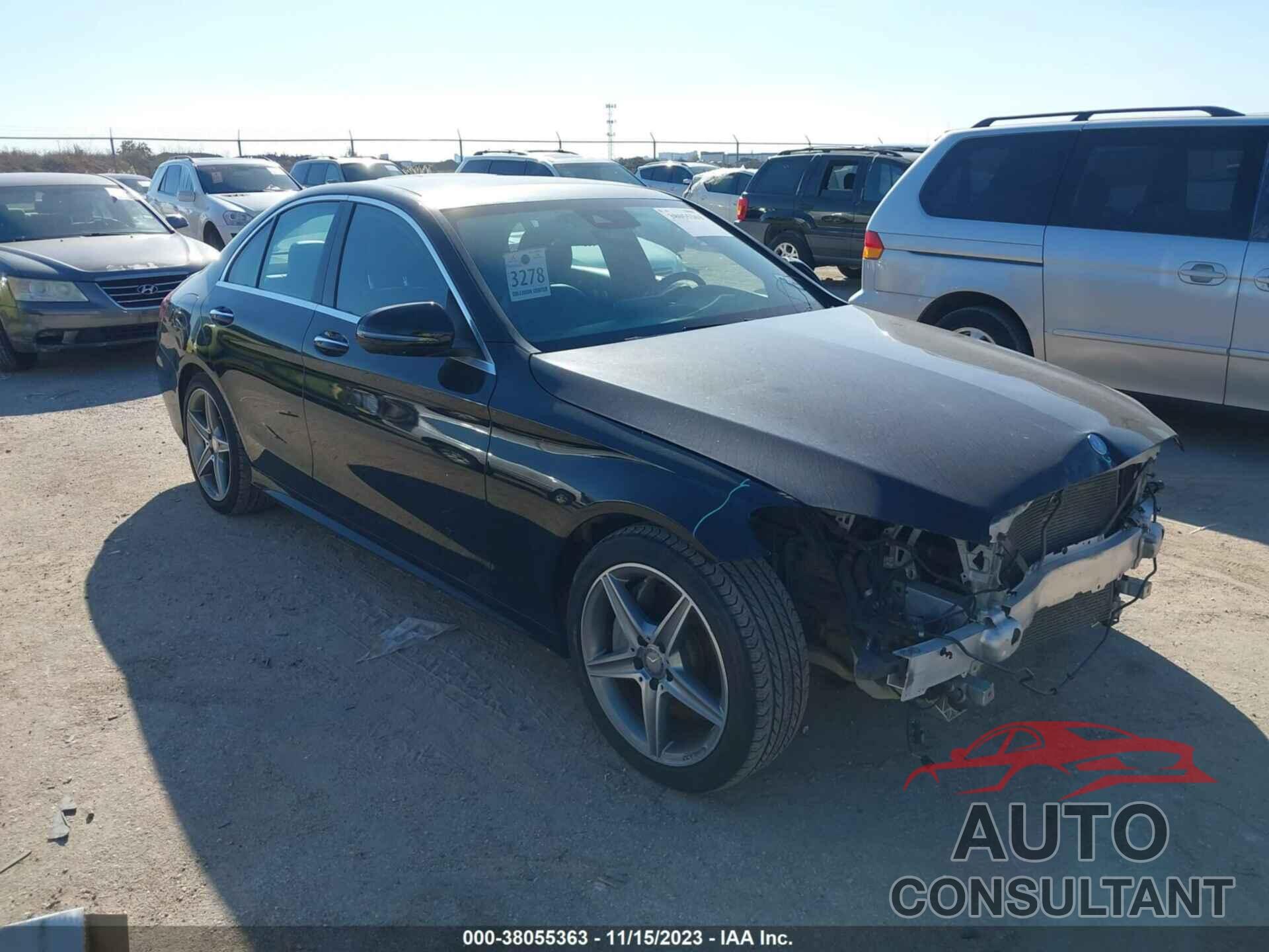 MERCEDES-BENZ C-CLASS 2016 - WDDWF4KB8GR129601