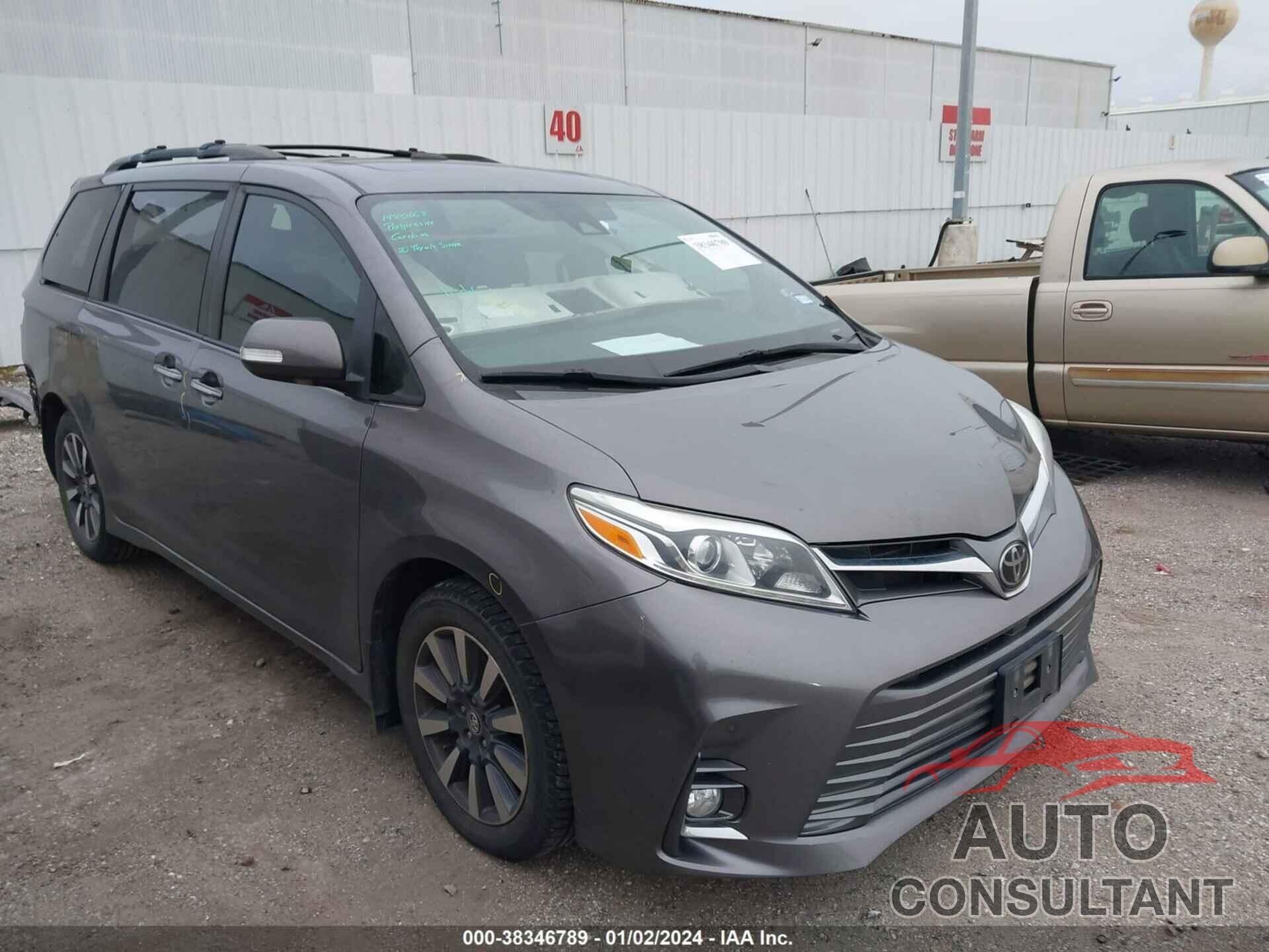 TOYOTA SIENNA 2020 - 5TDYZ3DC7LS028085