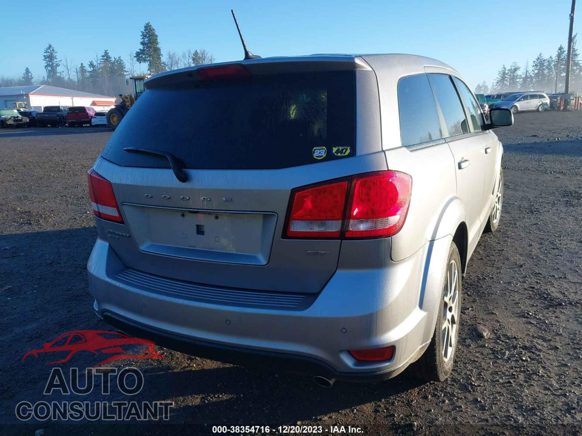 DODGE JOURNEY 2017 - 3C4PDDEG4HT567021