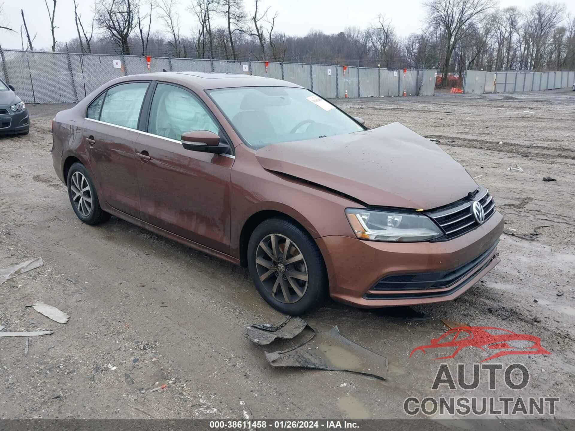VOLKSWAGEN JETTA 2017 - 3VWDB7AJ8HM390086