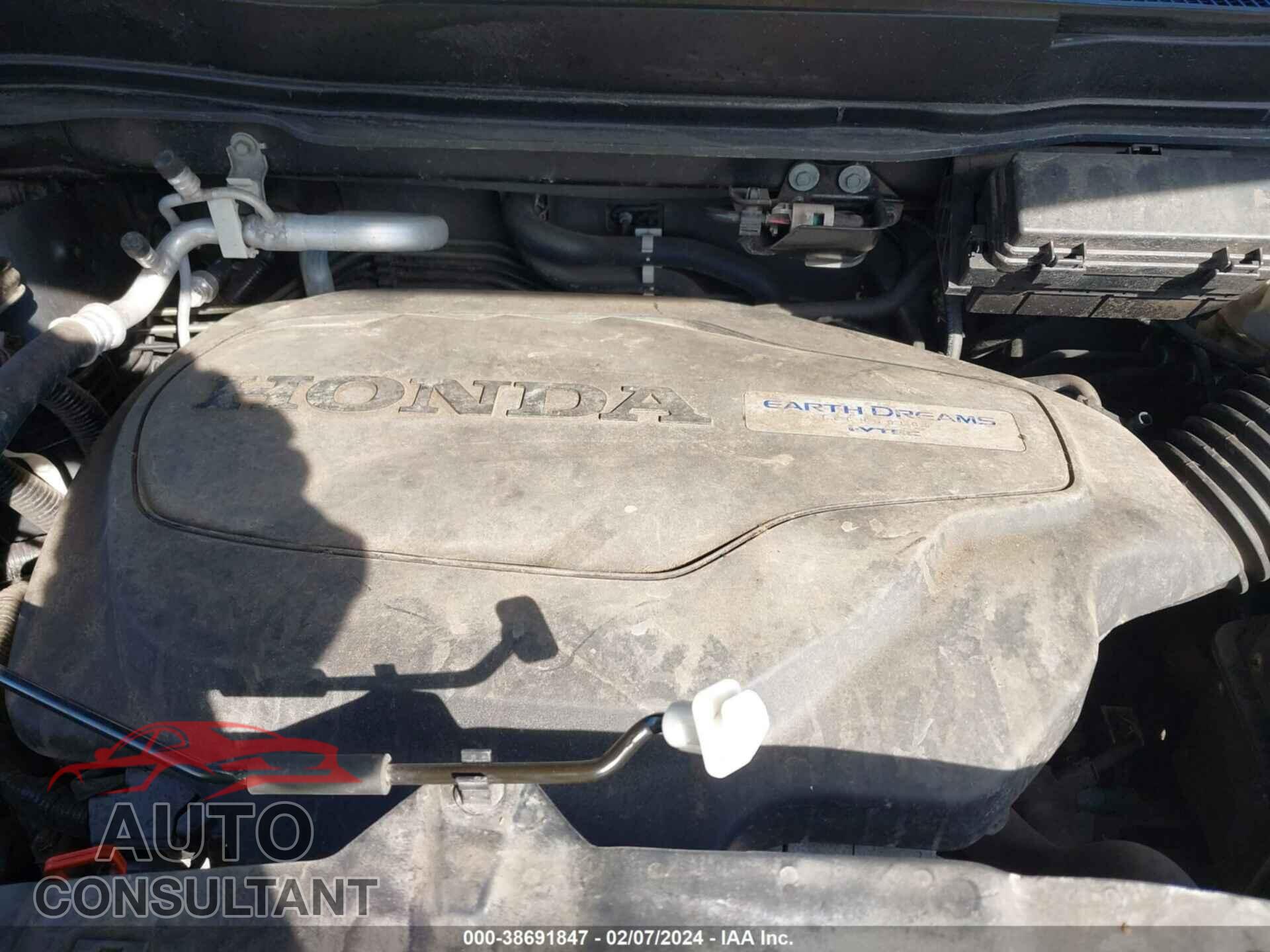 HONDA PILOT 2017 - 5FNYF6H50HB048941