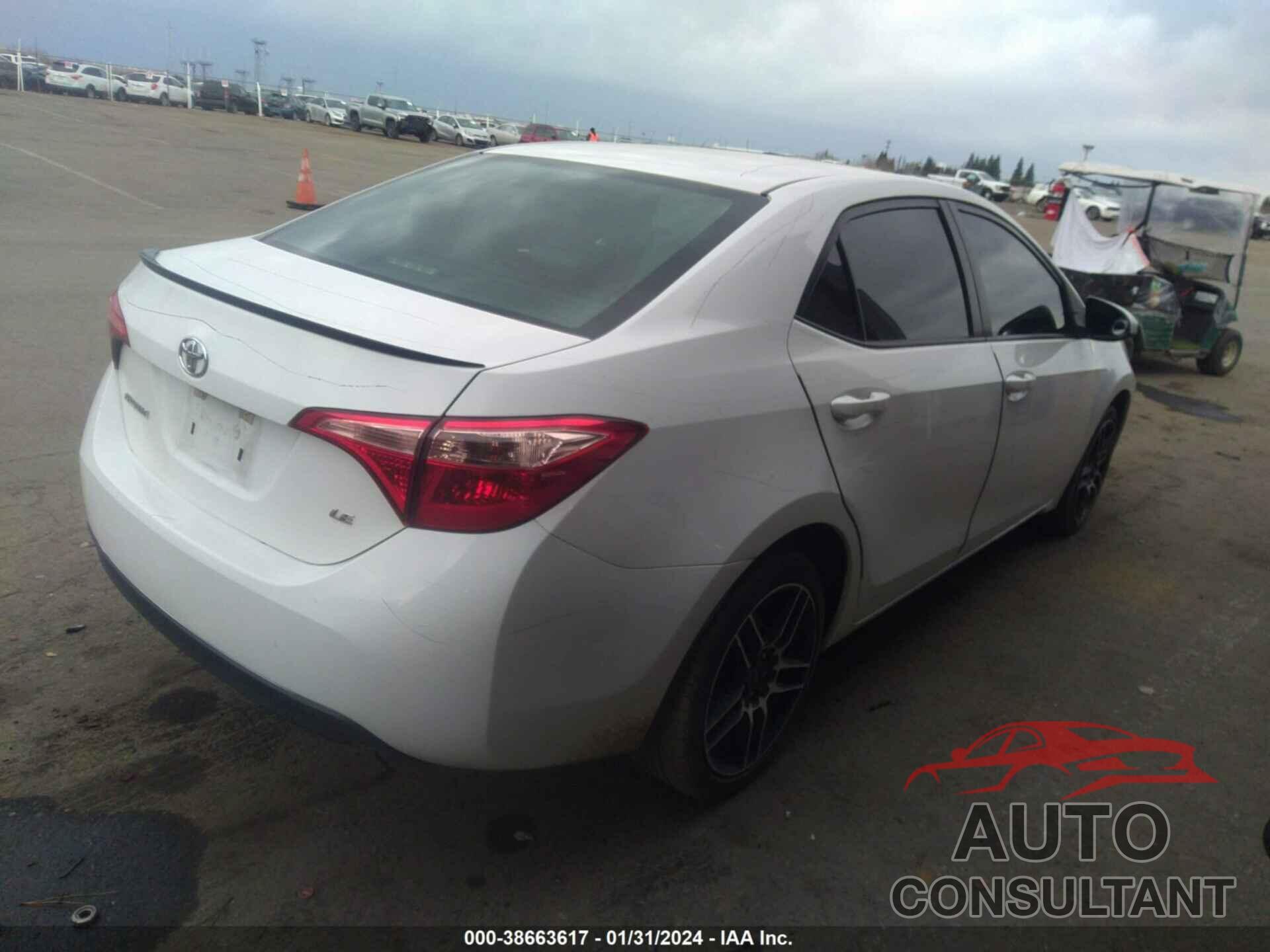 TOYOTA COROLLA 2017 - 5YFBURHE1HP589255