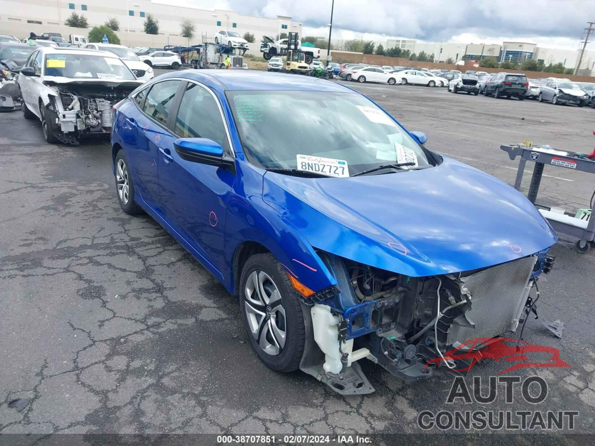 HONDA CIVIC 2016 - 19XFC2F54GE218394