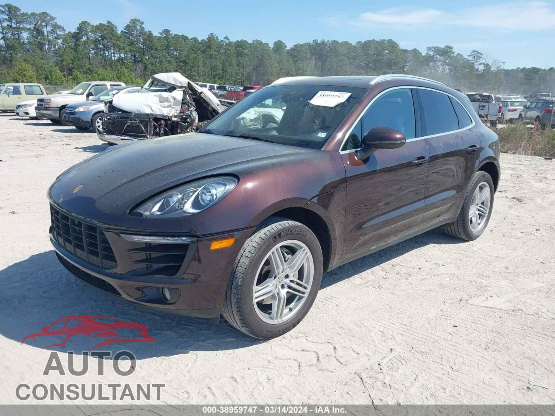 PORSCHE MACAN 2018 - WP1AB2A52JLB37881