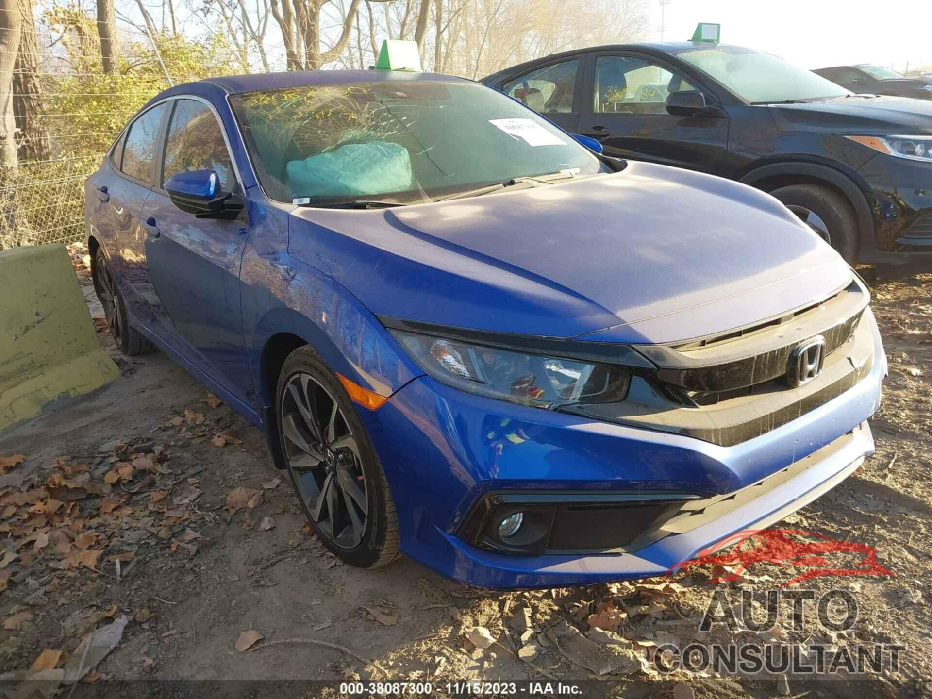 HONDA CIVIC 2020 - 19XFC2F87LE029386