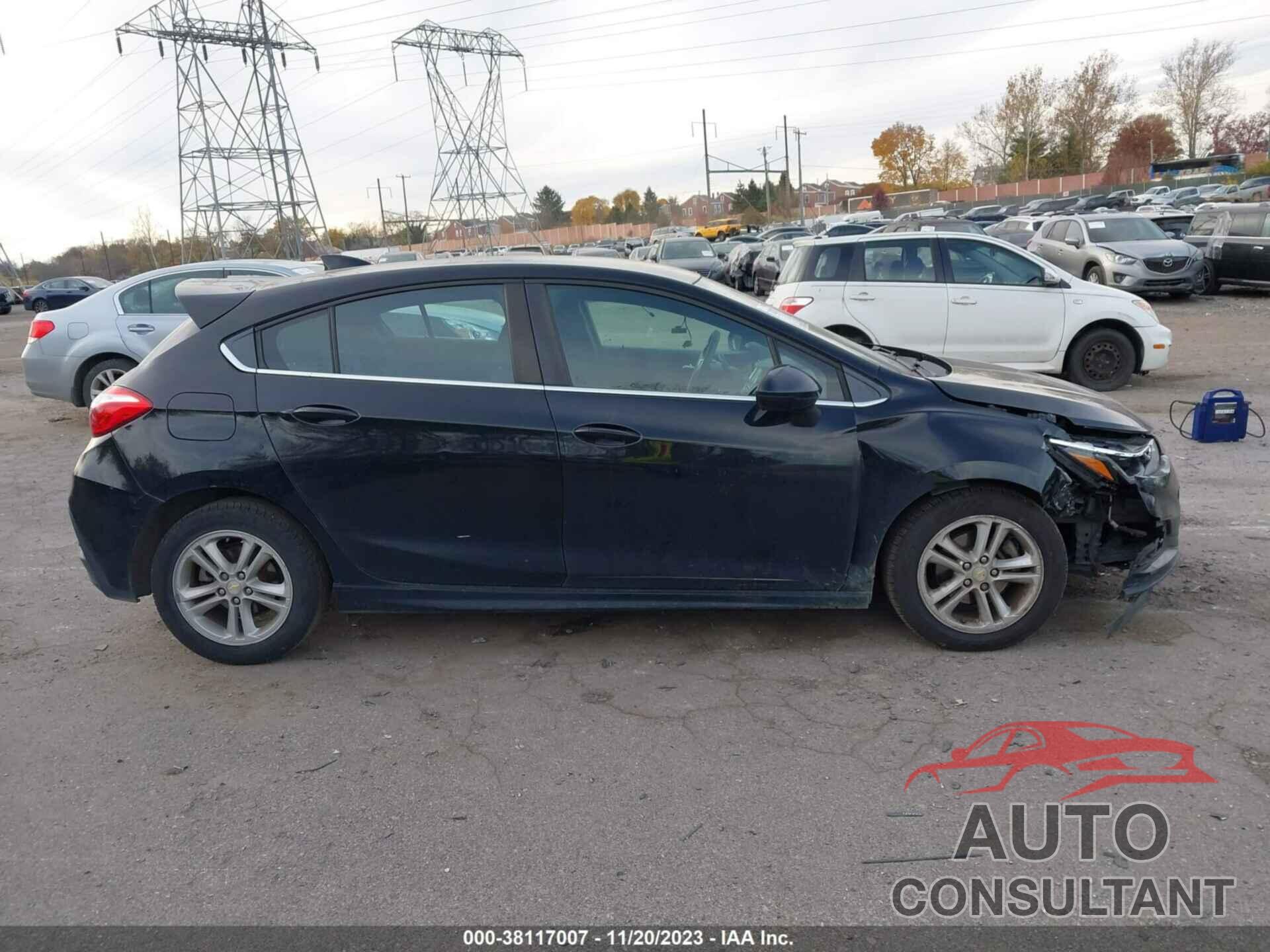 CHEVROLET CRUZE 2017 - 3G1BE6SM5HS524223