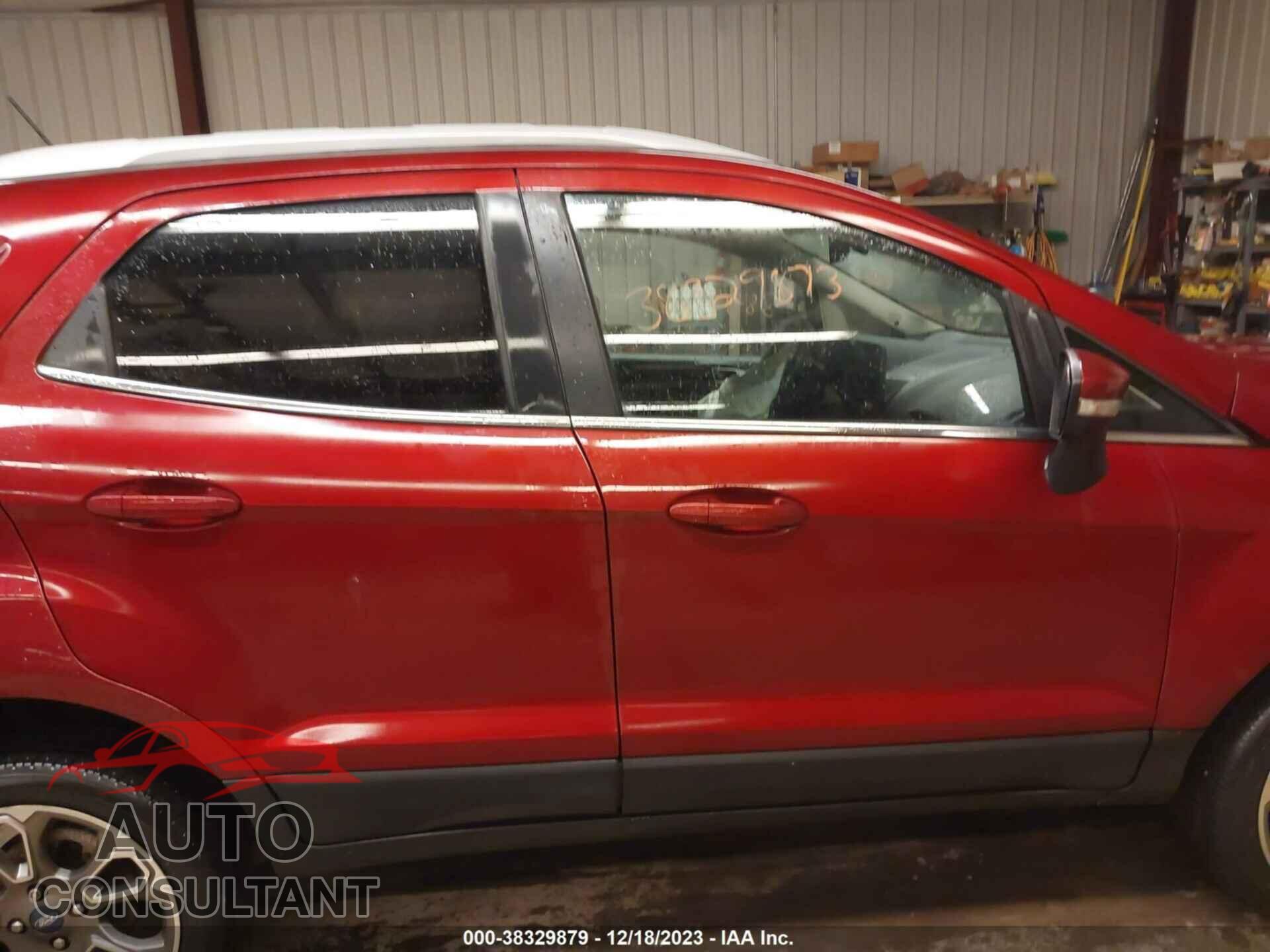 FORD ECOSPORT 2019 - MAJ6S3KL1KC284100