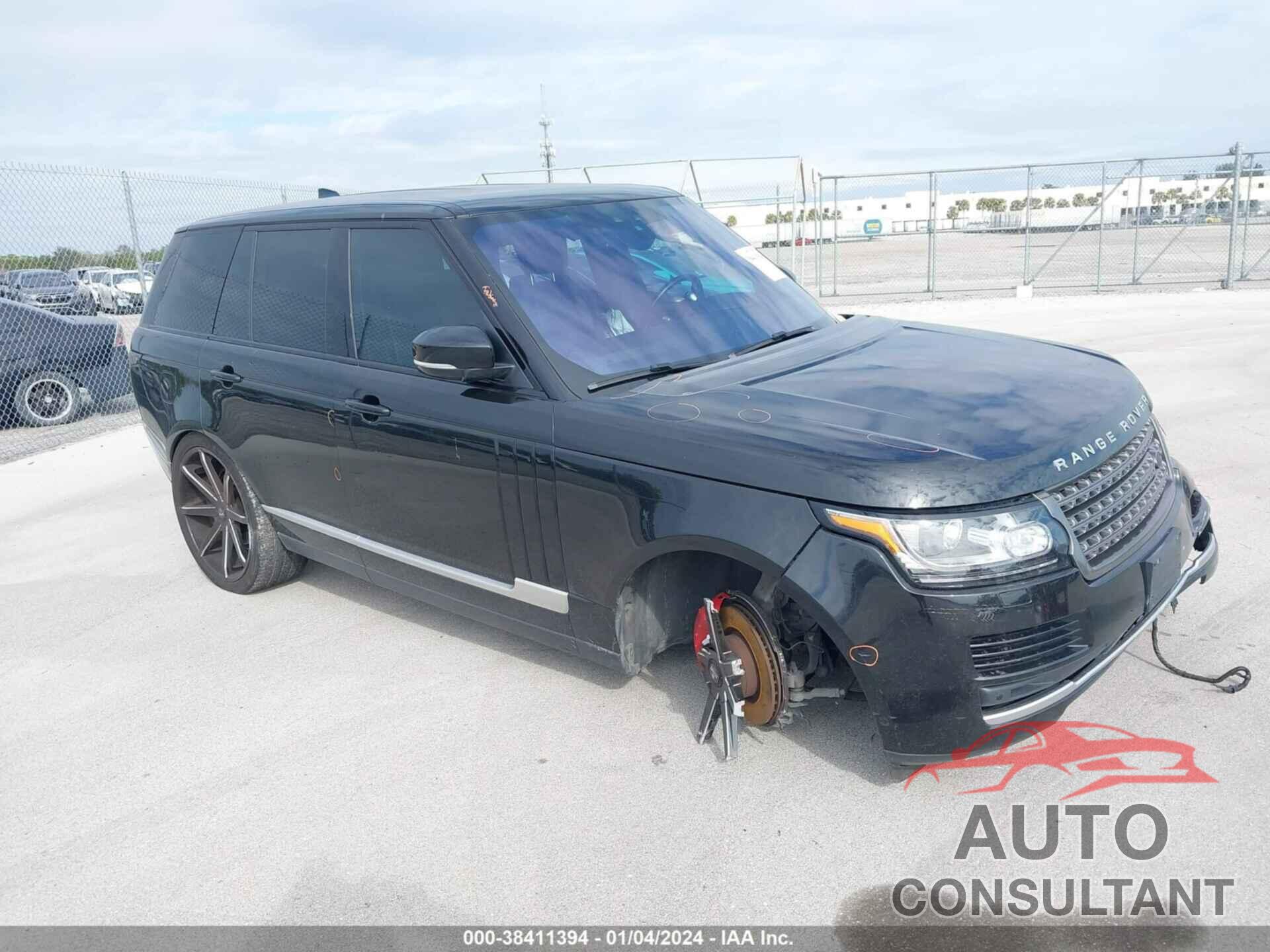 LAND ROVER RANGE ROVER 2017 - SALGR2FK1HA332875