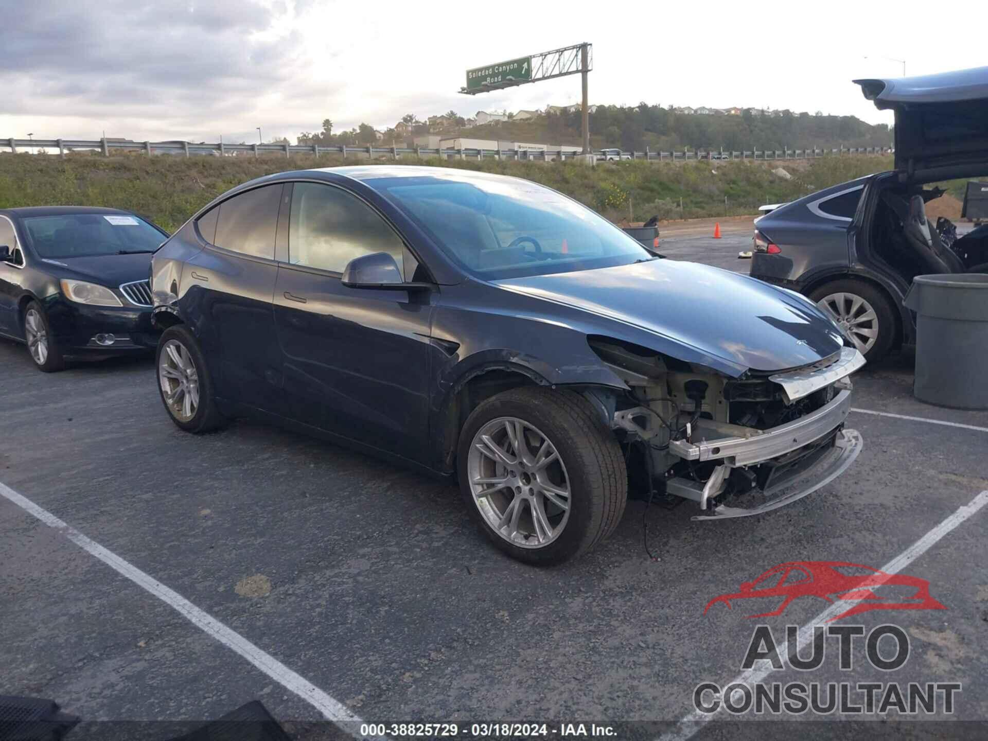 TESLA MODEL Y 2021 - 5YJYGDEDXMF103838