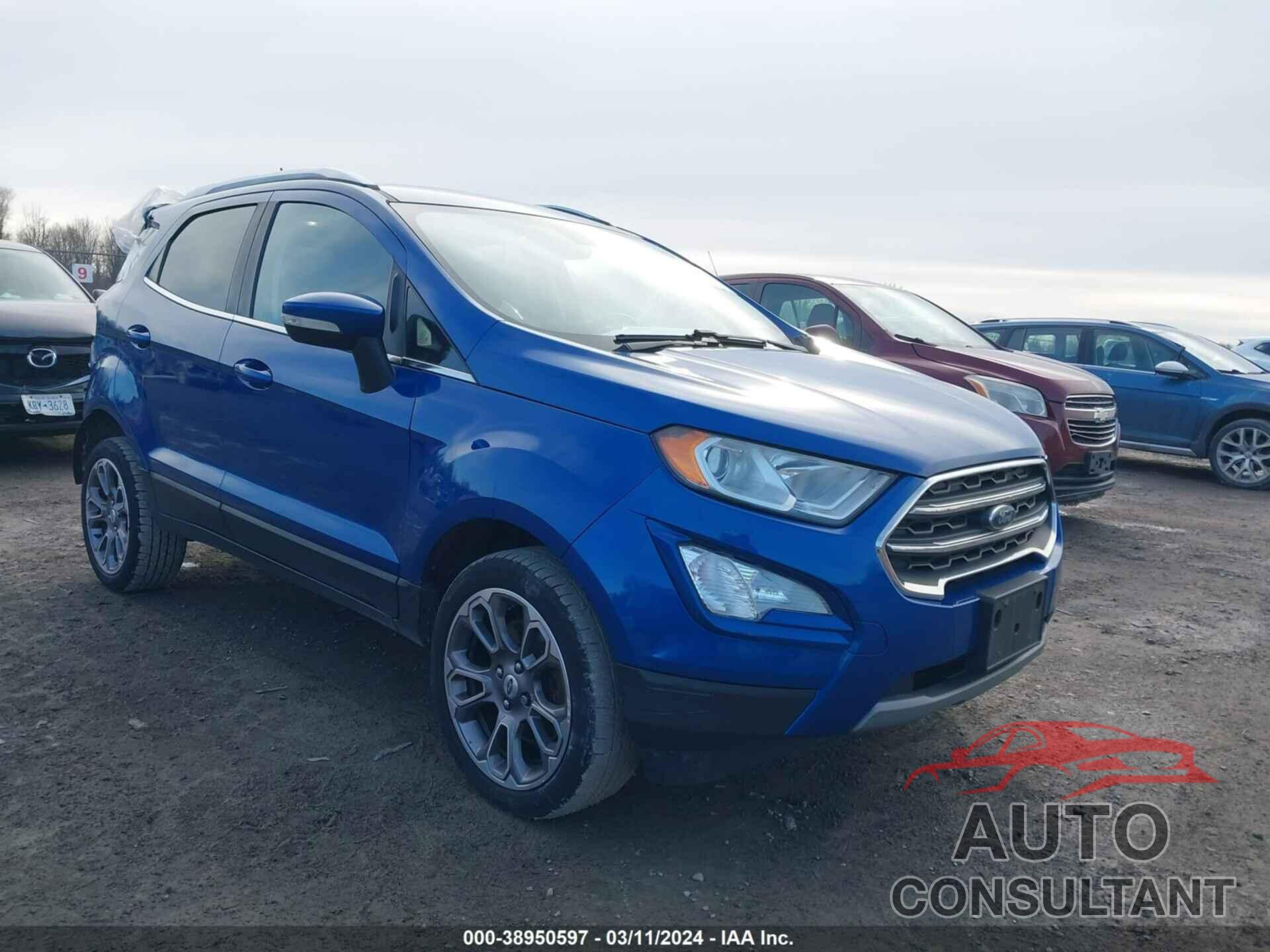 FORD ECOSPORT 2018 - MAJ6P1WL2JC171187