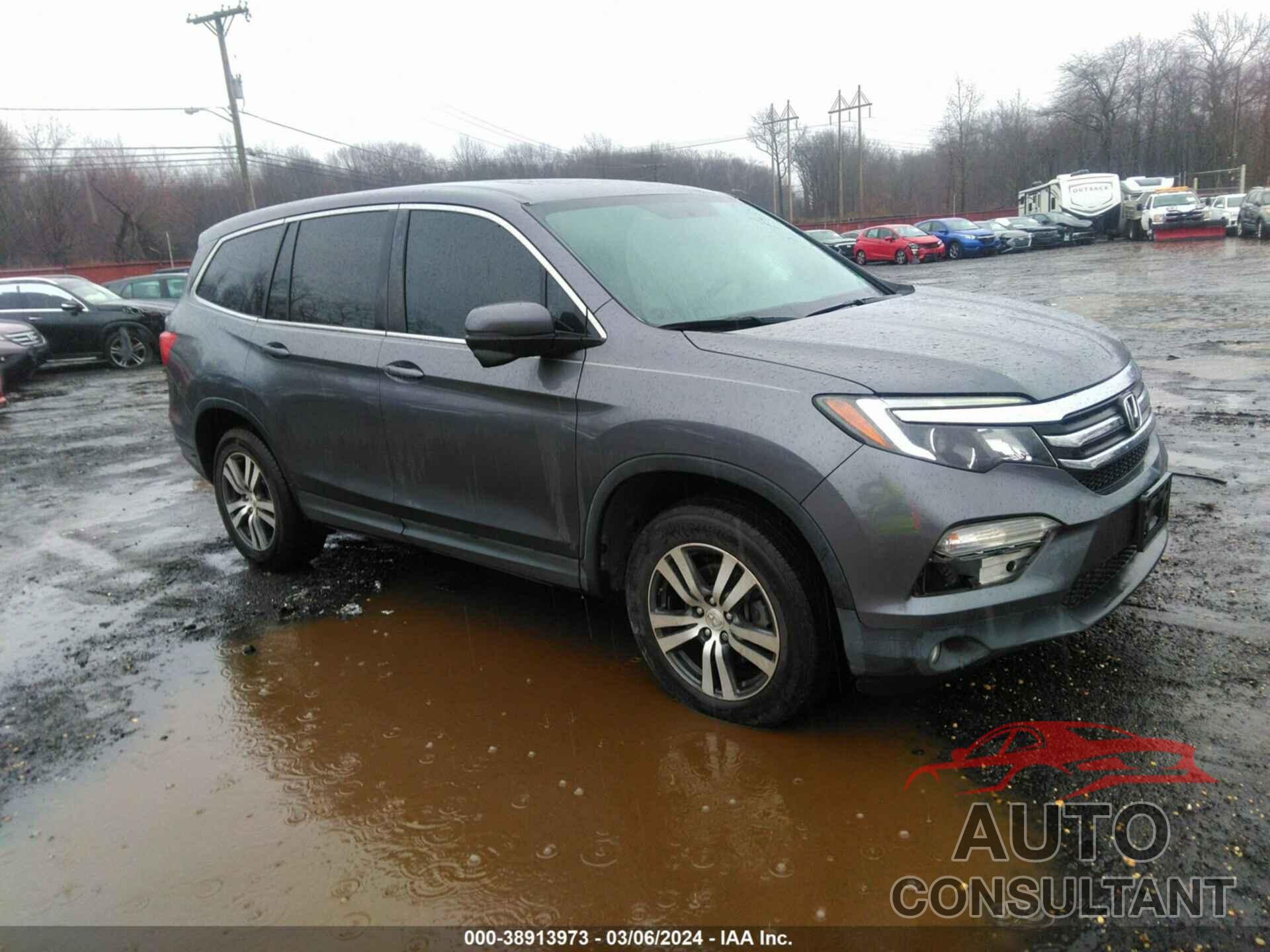 HONDA PILOT 2017 - 5FNYF6H52HB004343