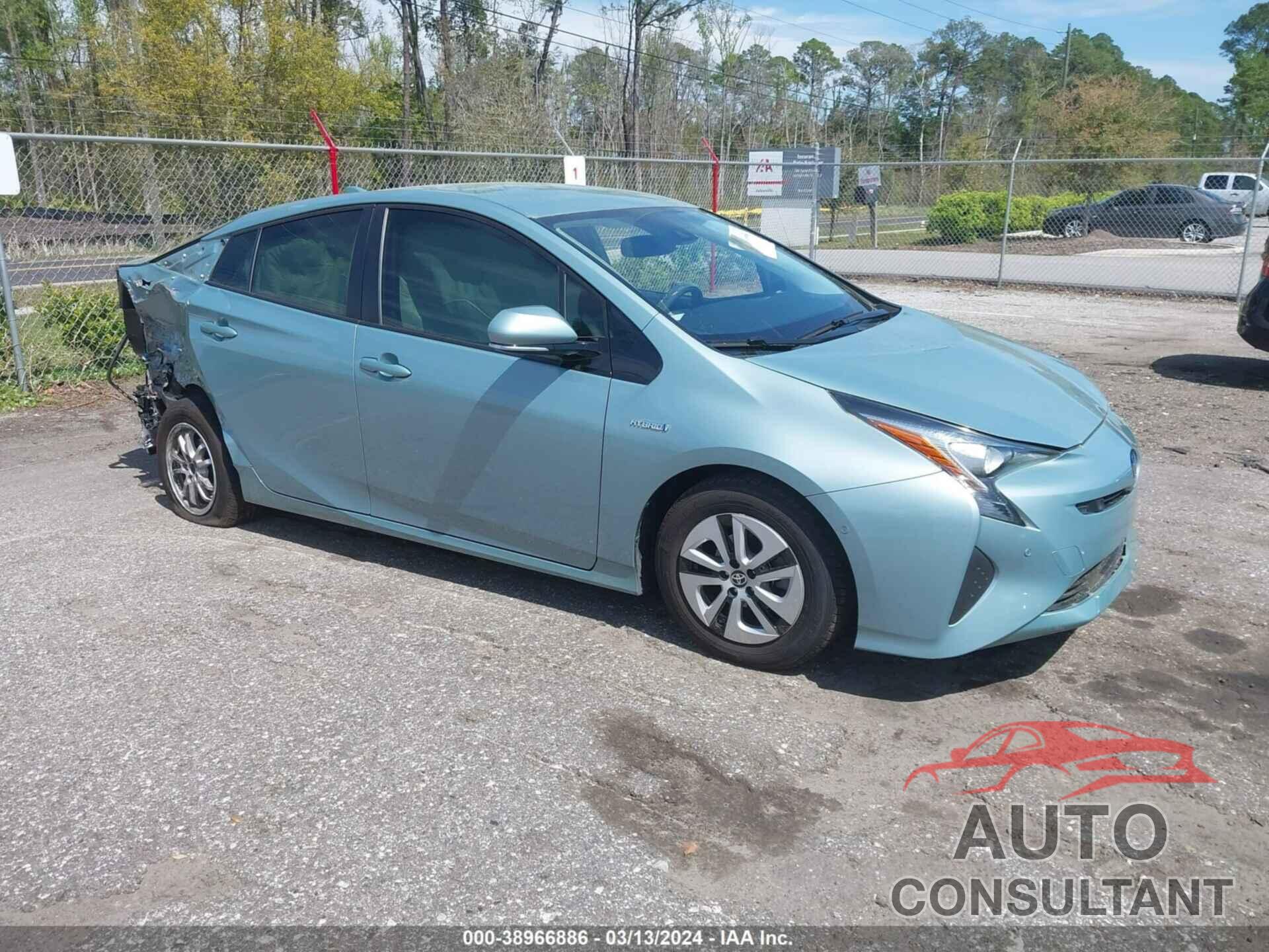 TOYOTA PRIUS 2017 - JTDKARFU6H3537647