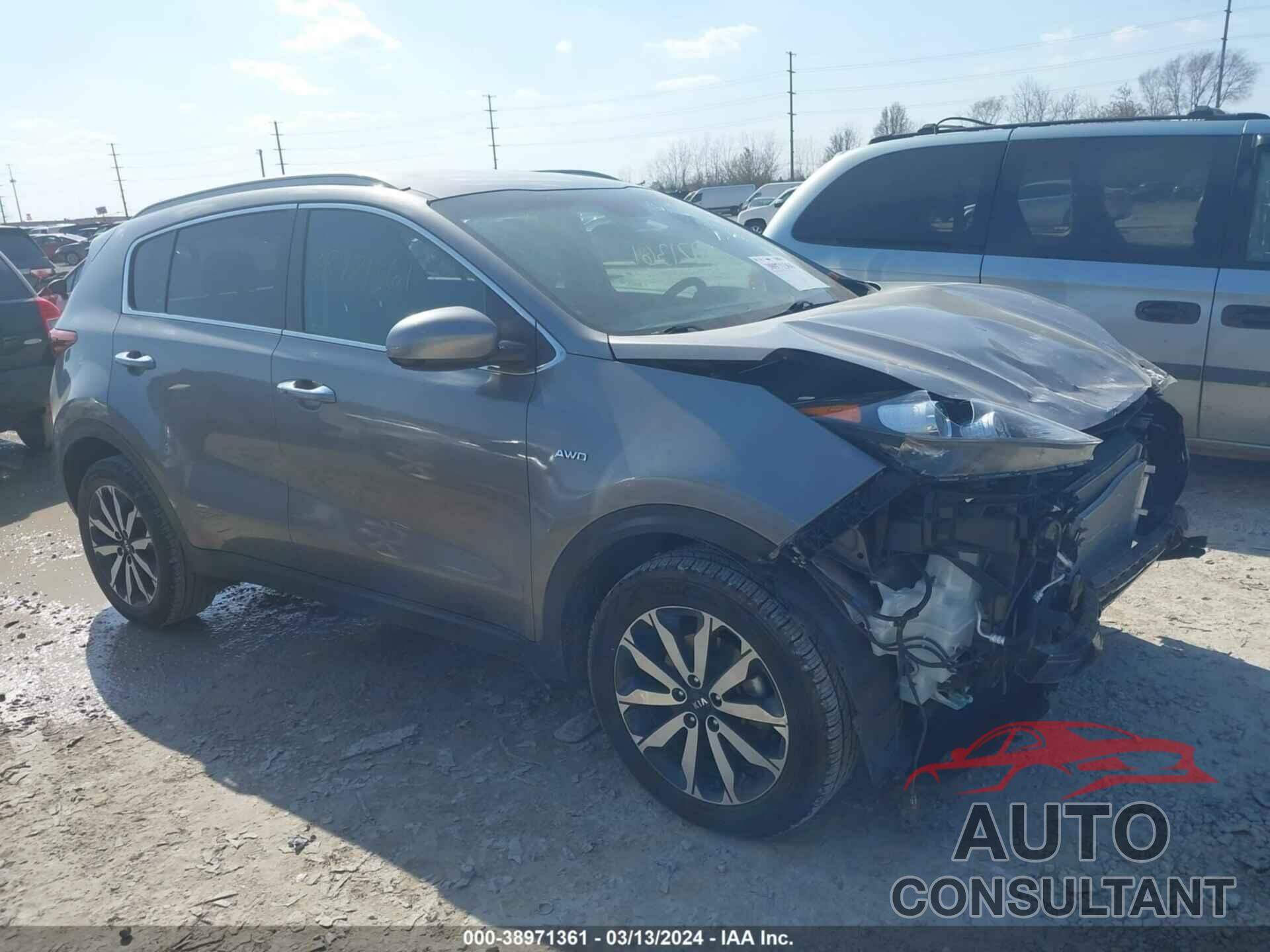 KIA SPORTAGE 2017 - KNDPNCAC3H7261913