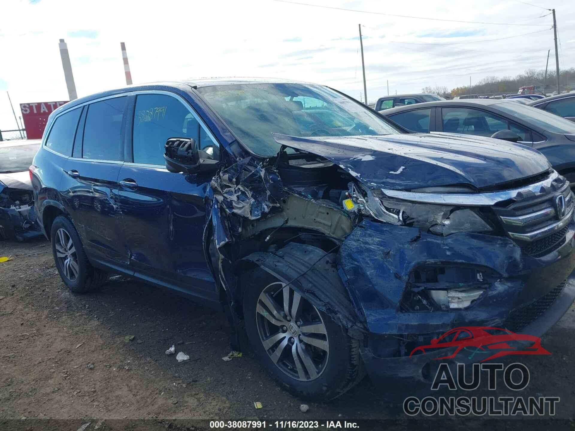 HONDA PILOT 2016 - 5FNYF6H58GB039306
