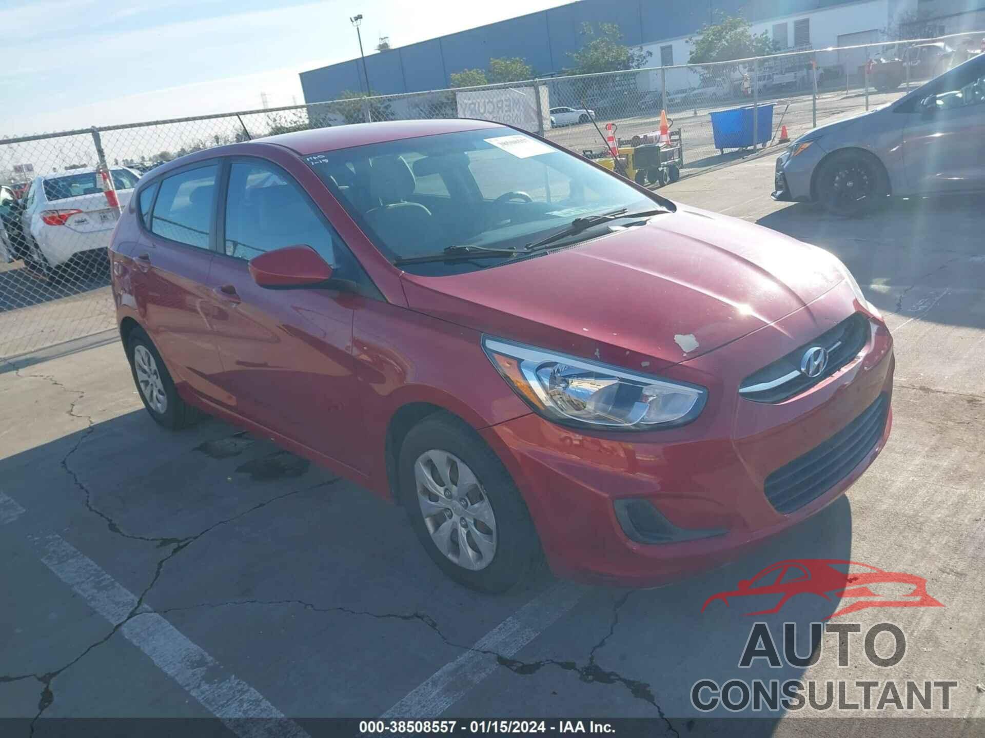 HYUNDAI ACCENT 2017 - KMHCT5AE5HU365737