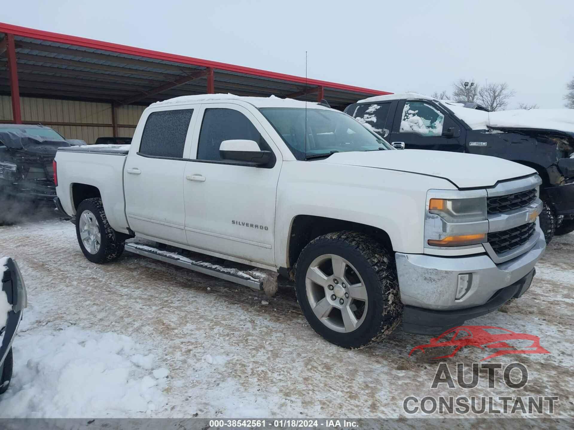 CHEVROLET SILVERADO 1500 2017 - 3GCPCREC0HG164675