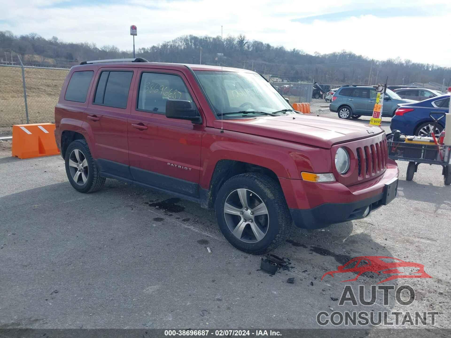 JEEP PATRIOT 2016 - 1C4NJRFB6GD646906