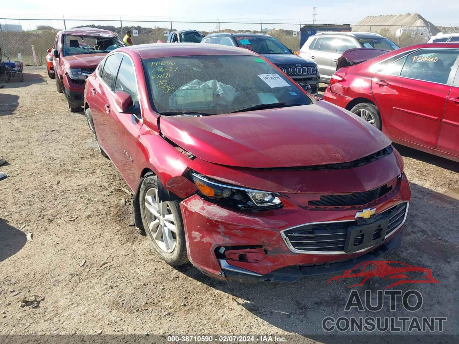 CHEVROLET MALIBU 2018 - 1G1ZD5ST8JF259696