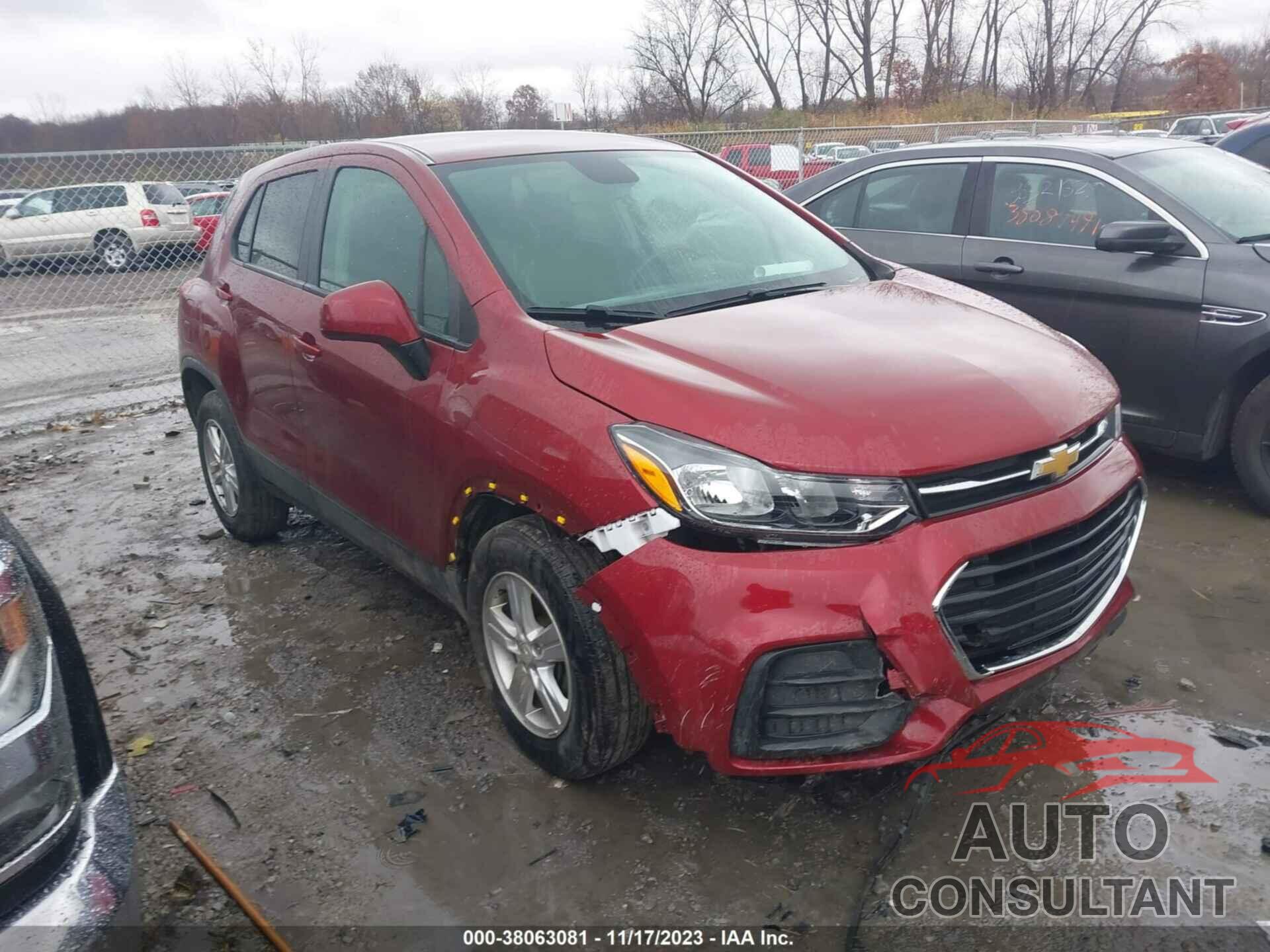 CHEVROLET TRAX 2021 - KL7CJNSB6MB314457