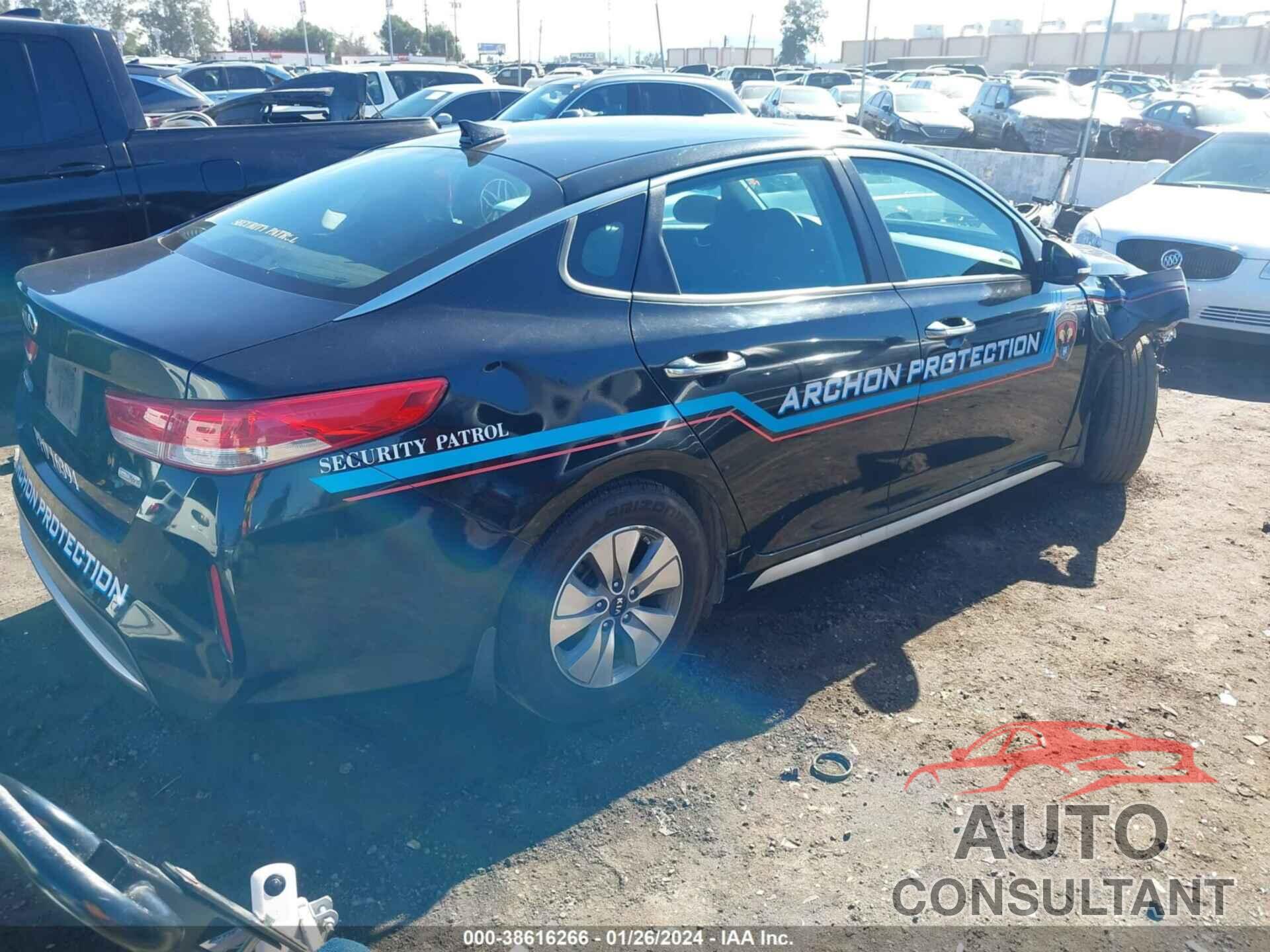 KIA OPTIMA HYBRID 2018 - KNAGT4LE5J5020685