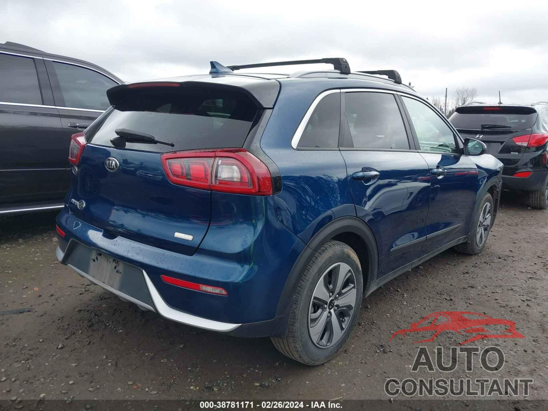 KIA NIRO 2018 - KNDCB3LC0J5138916