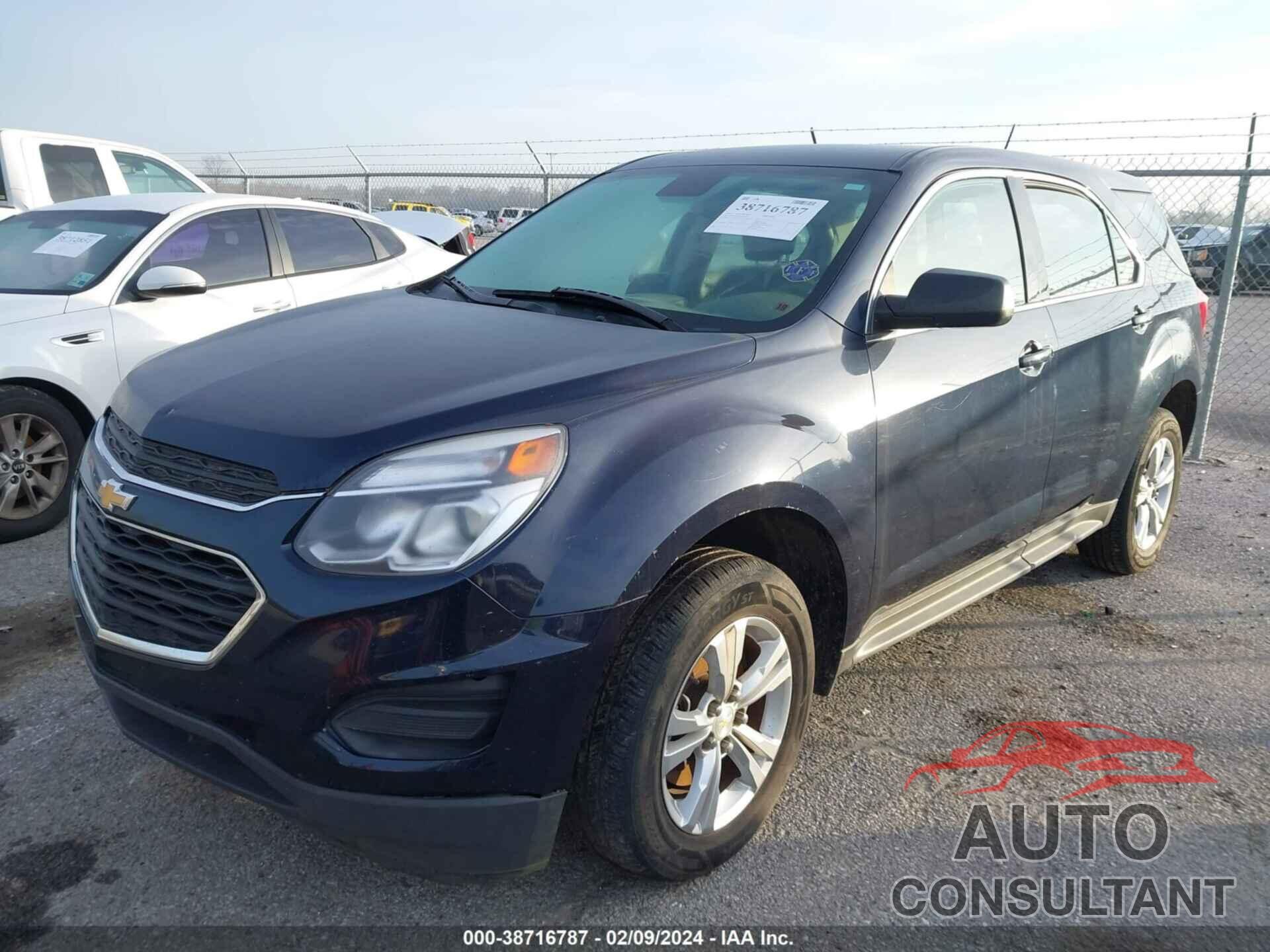 CHEVROLET EQUINOX 2016 - 2GNALBEK5G1153593