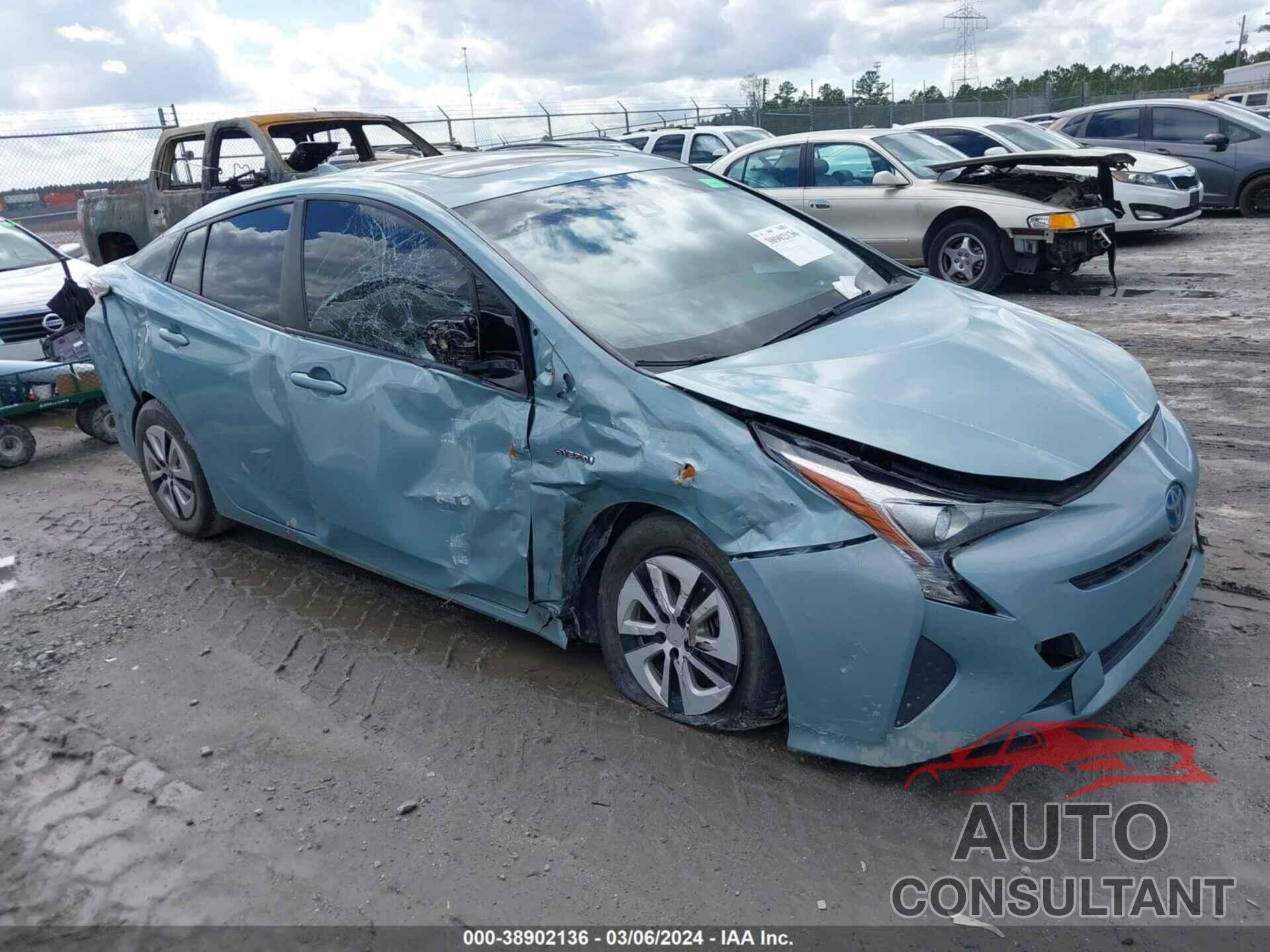 TOYOTA PRIUS 2016 - JTDKARFU5G3016109