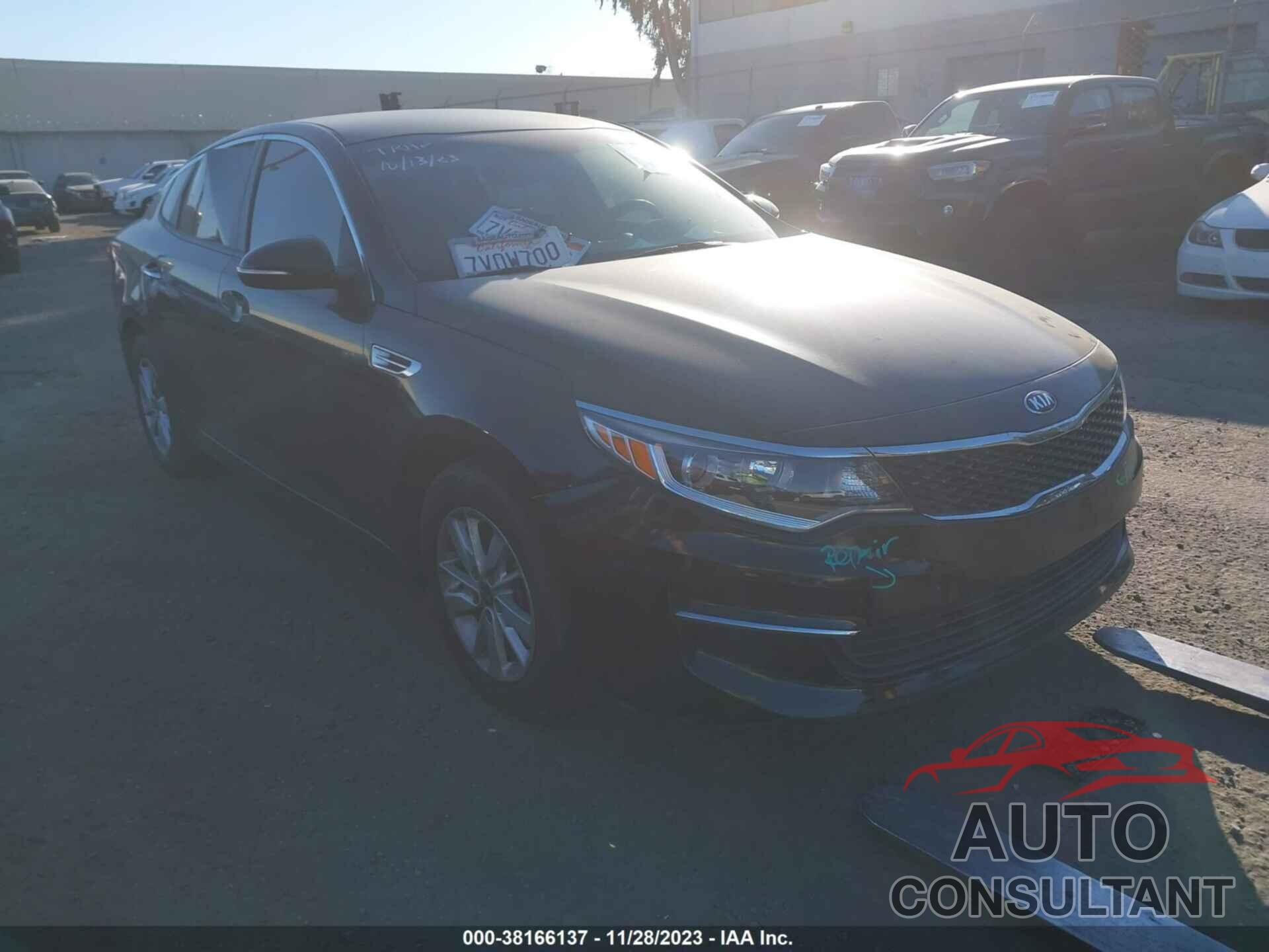 KIA OPTIMA 2016 - 5XXGT4L33GG098937