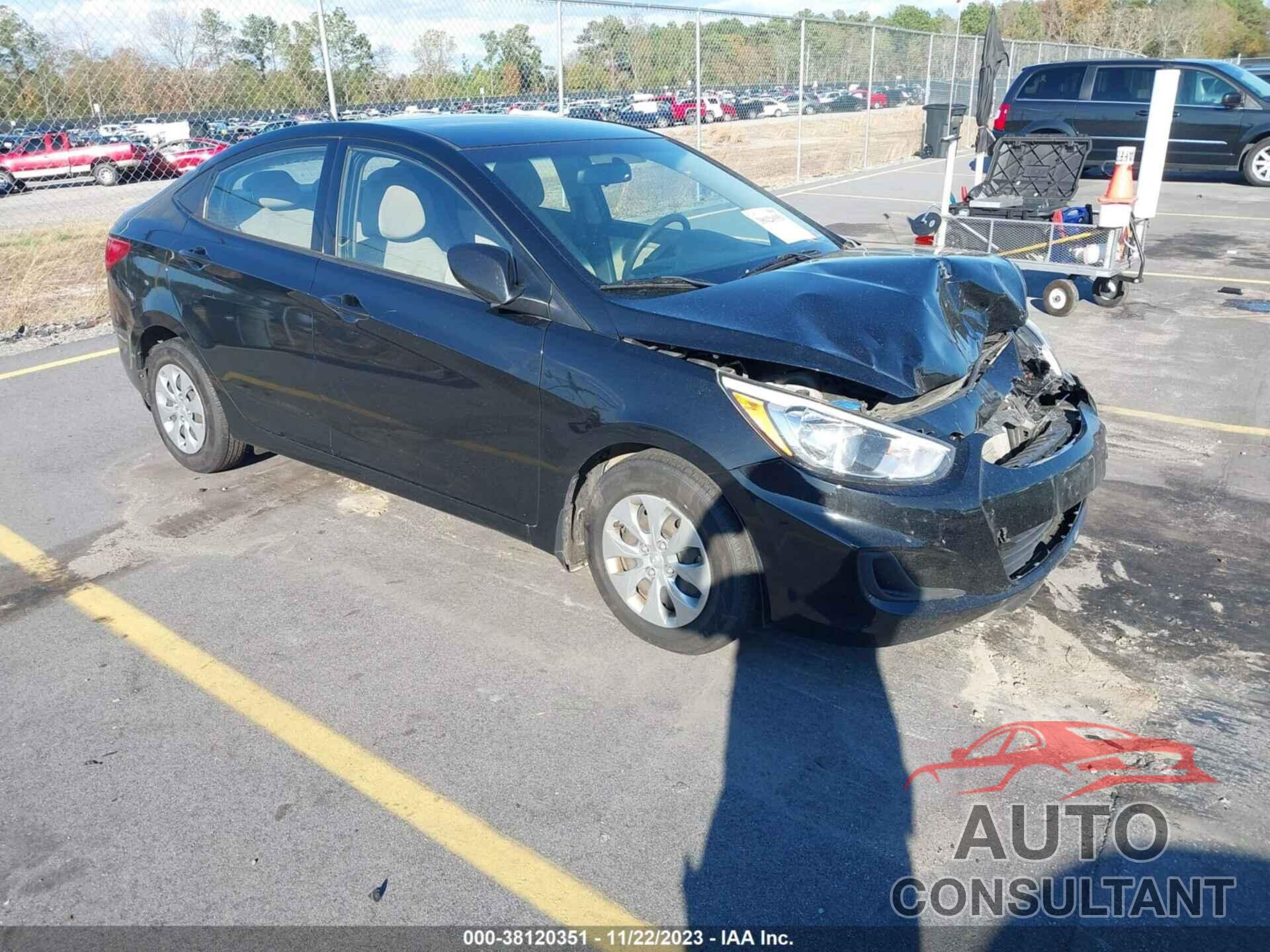 HYUNDAI ACCENT 2017 - KMHCT4AE8HU353768